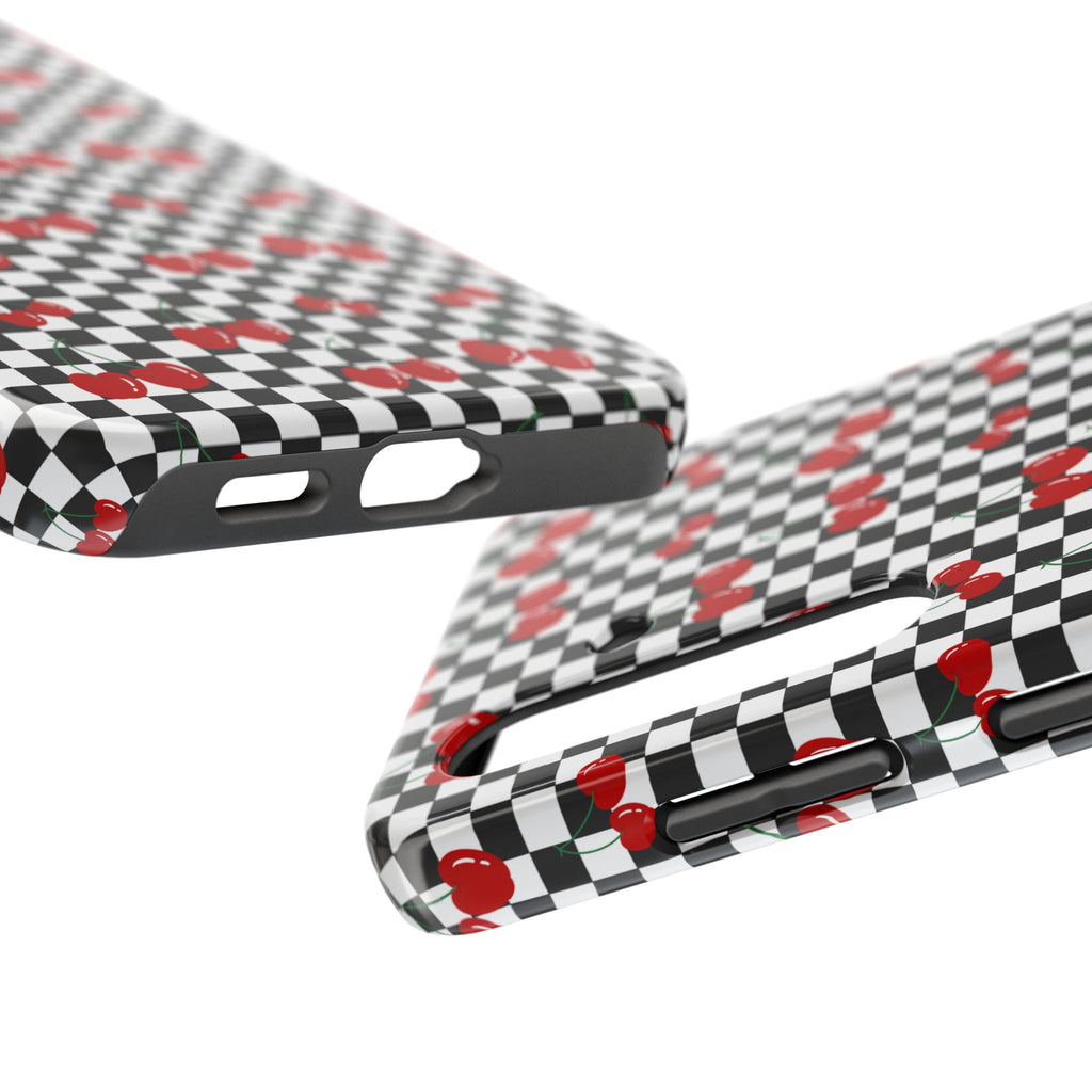 Black and White Checkered Cherries