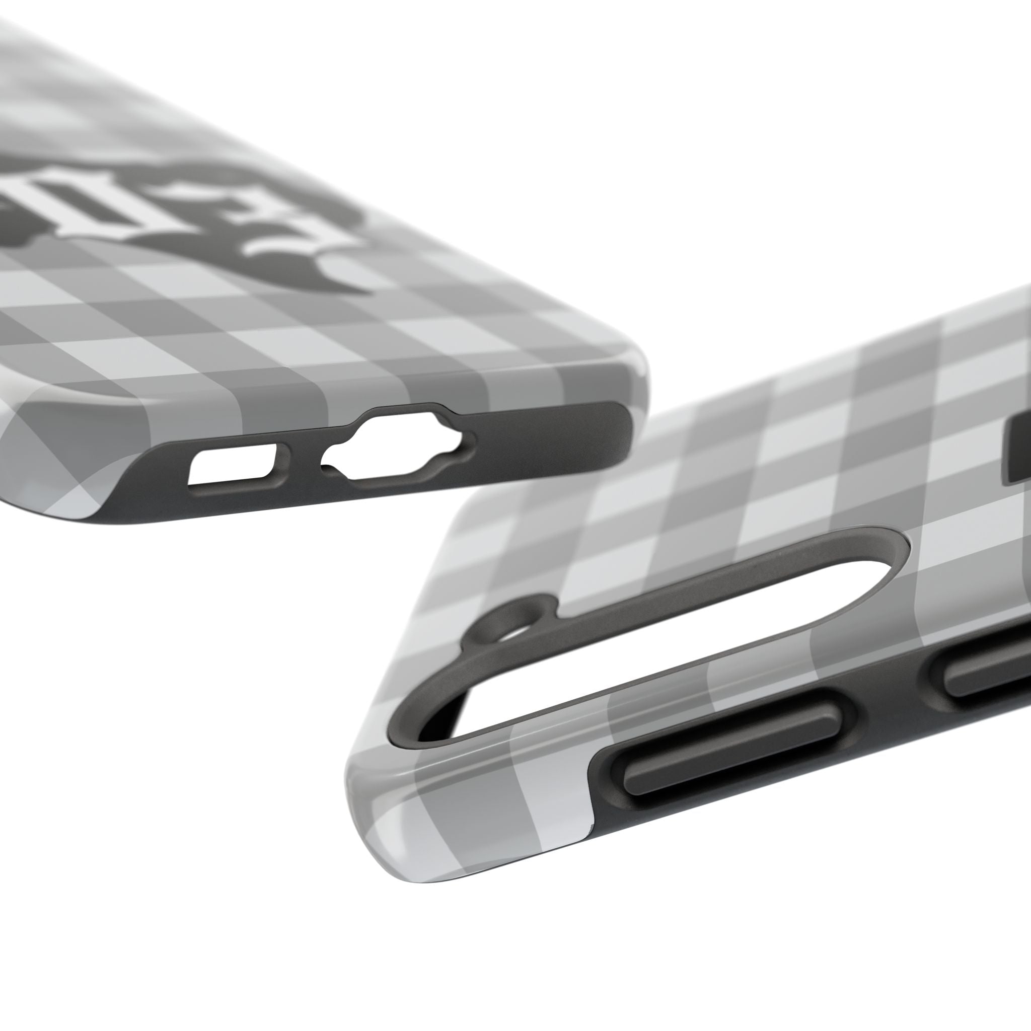 903- Gray Checkered