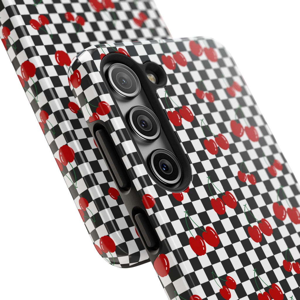 Black and White Checkered Cherries
