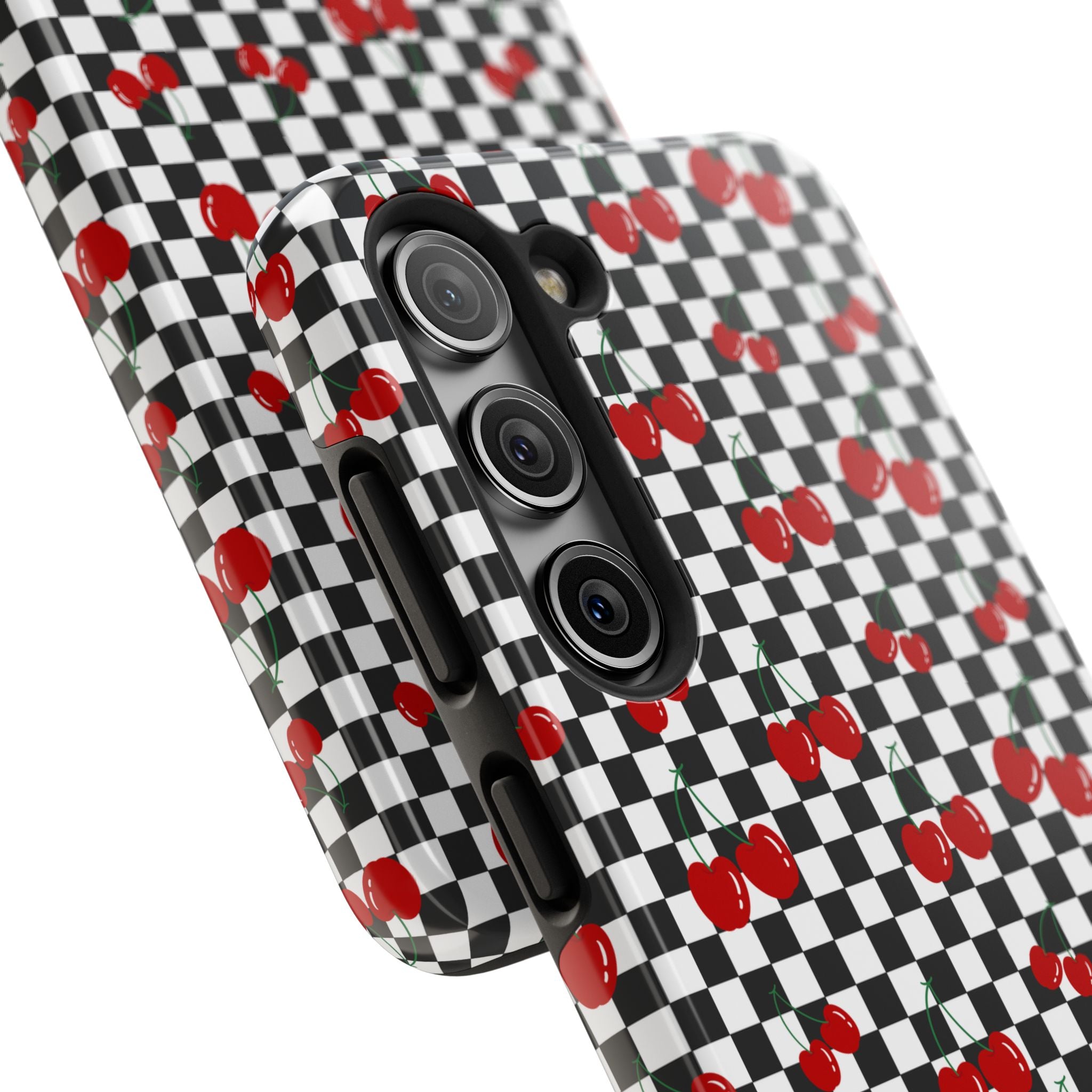 Black and White Checkered Cherries