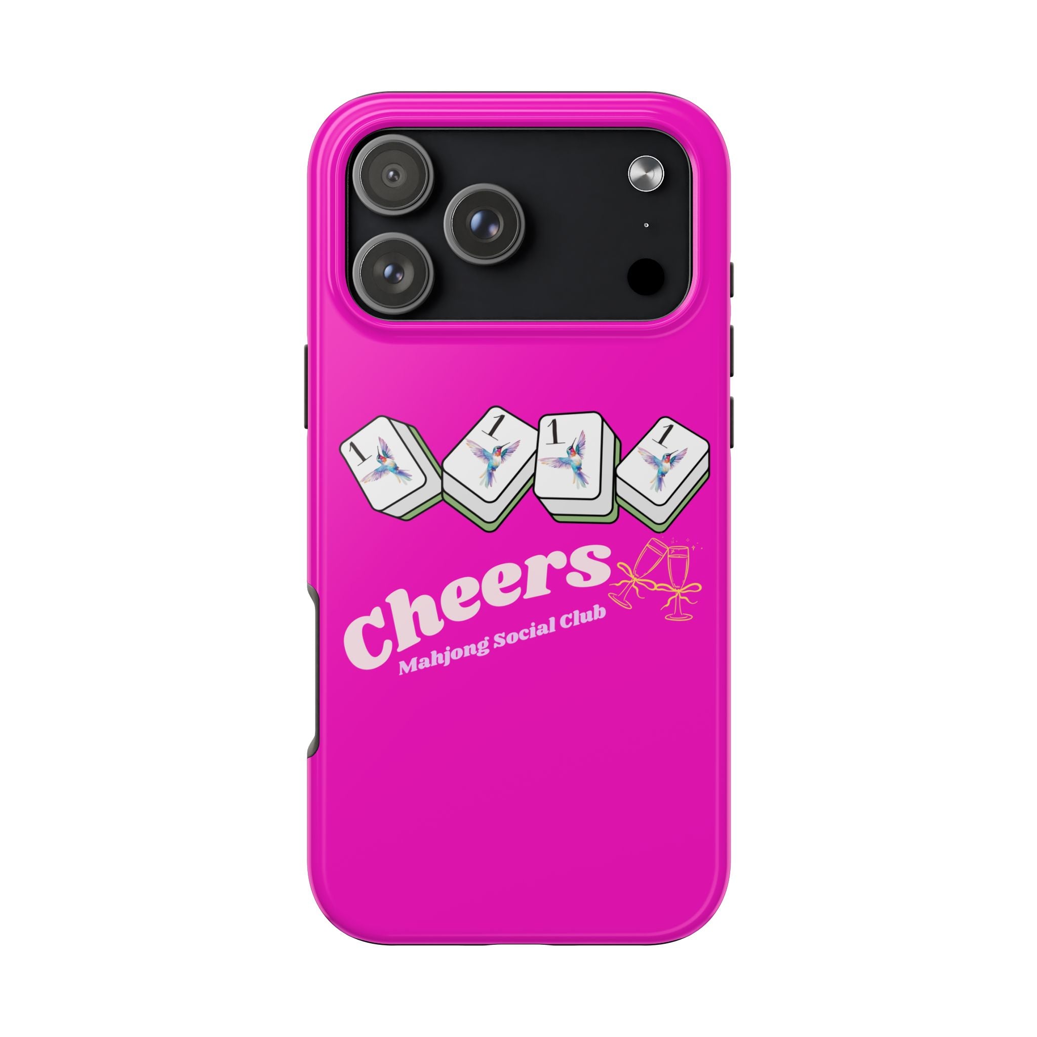 Mahjong Cheers- Pink