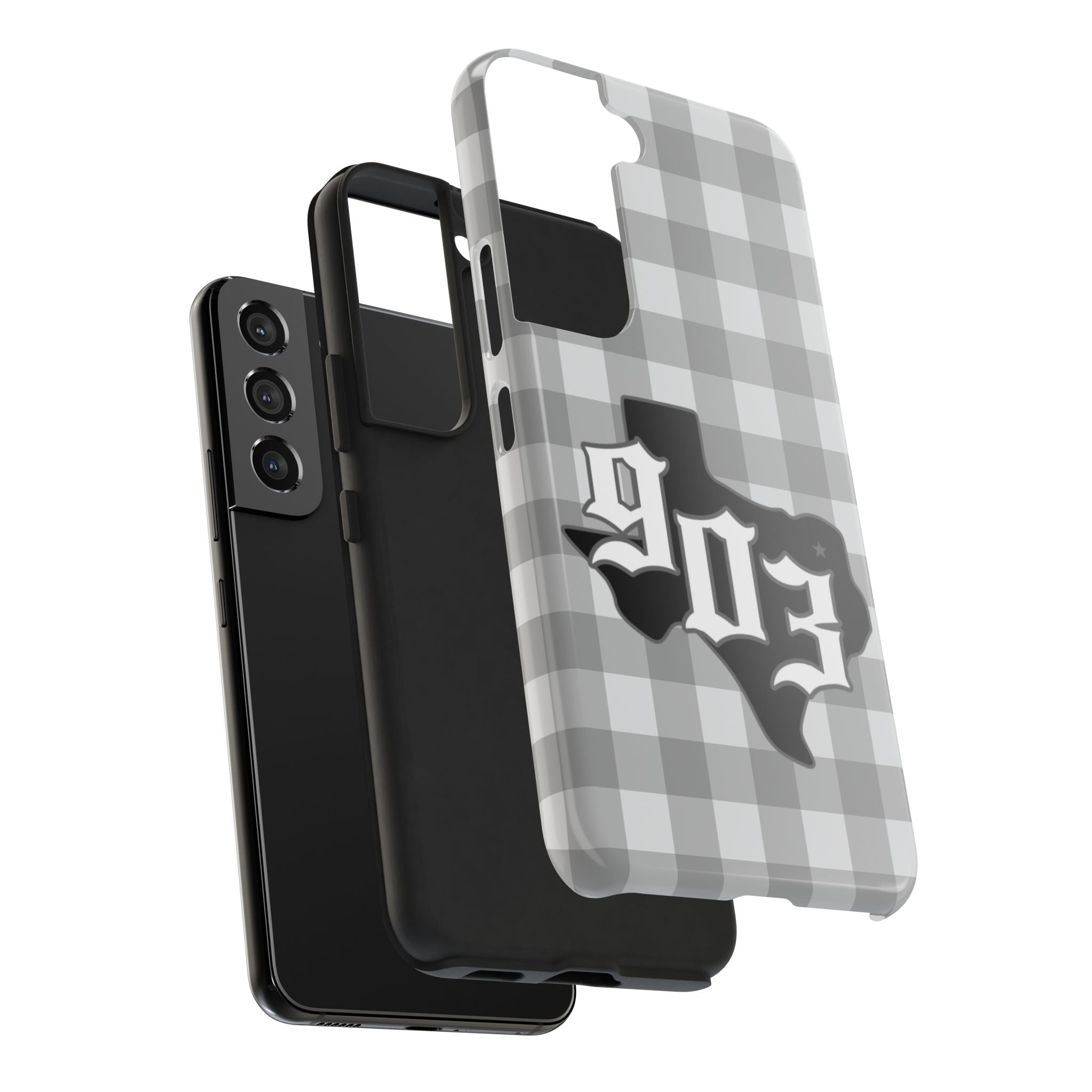 903- Gray Checkered