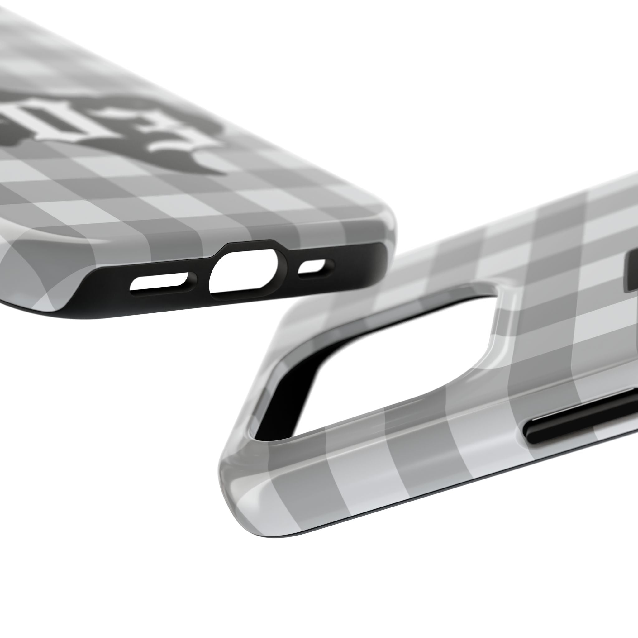 903- Gray Checkered
