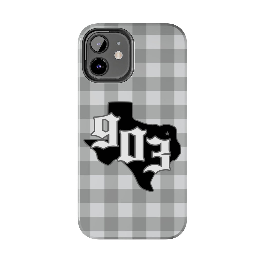 903- Gray Checkered