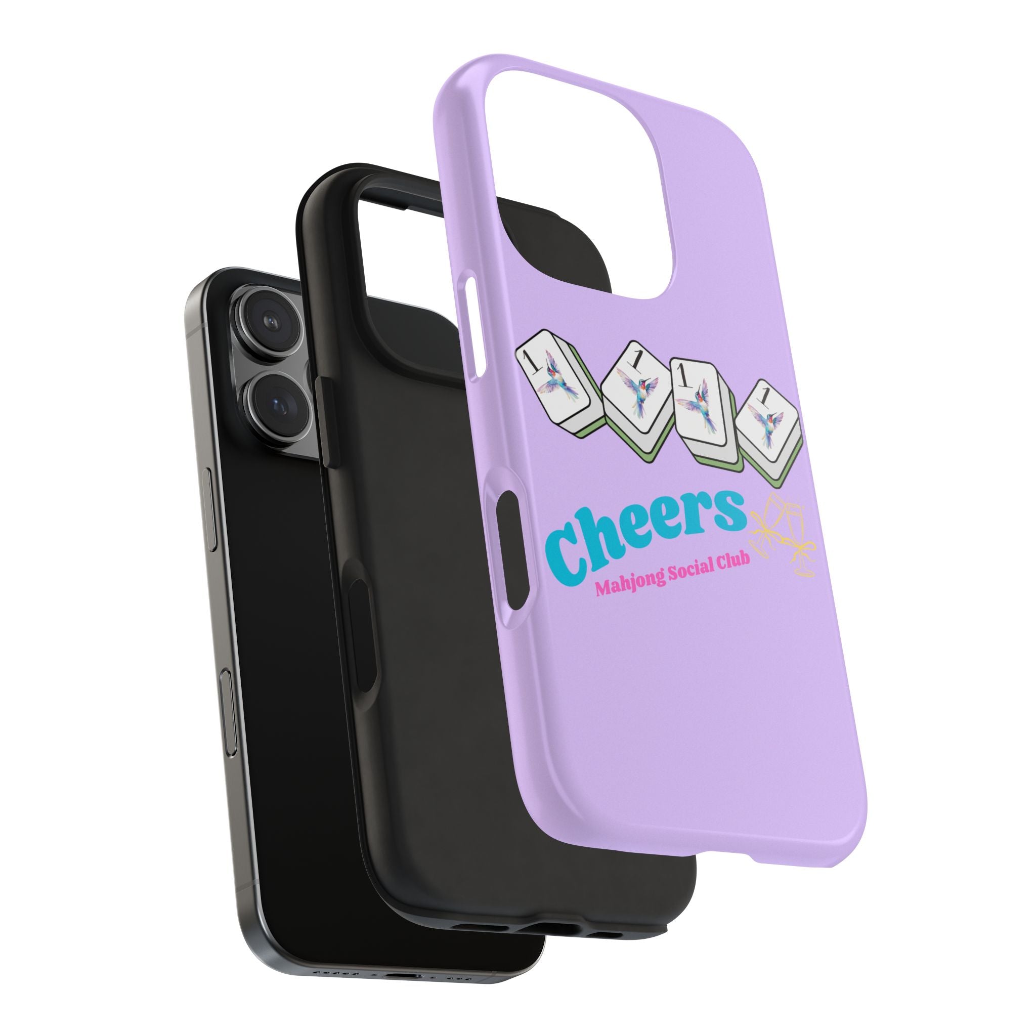 Mahjong Cheers- Purple