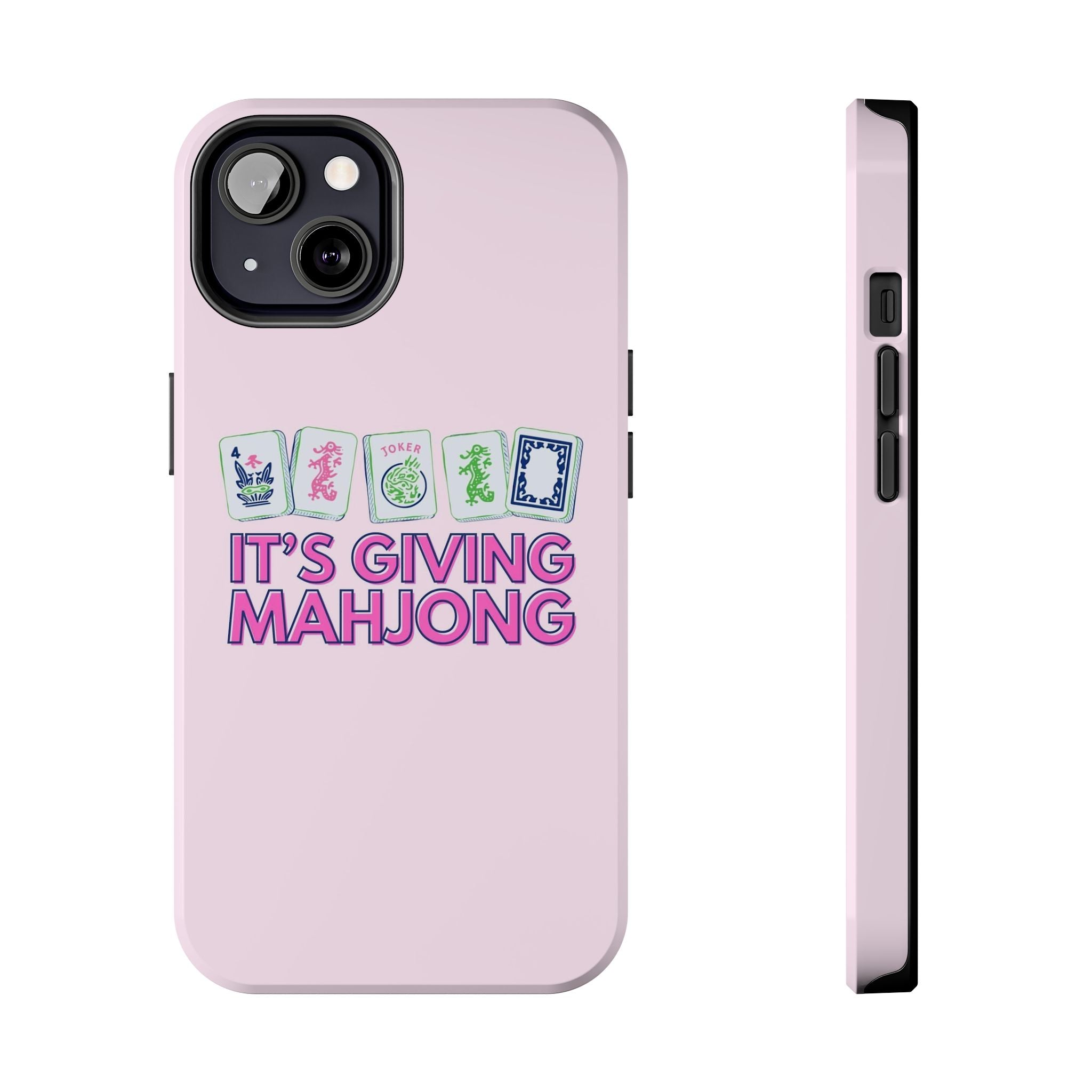 Mahjong- Pink