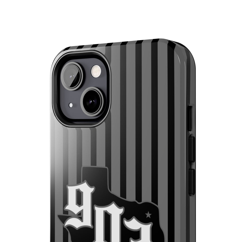 903- Black Pinstripe