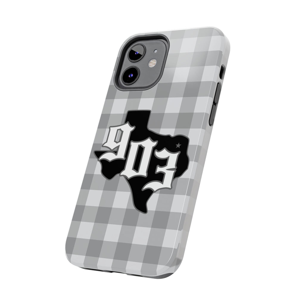 903- Gray Checkered