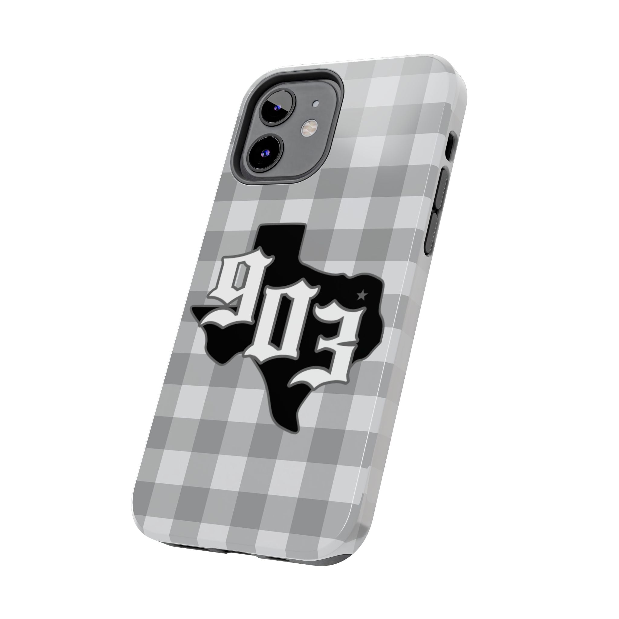 903- Gray Checkered