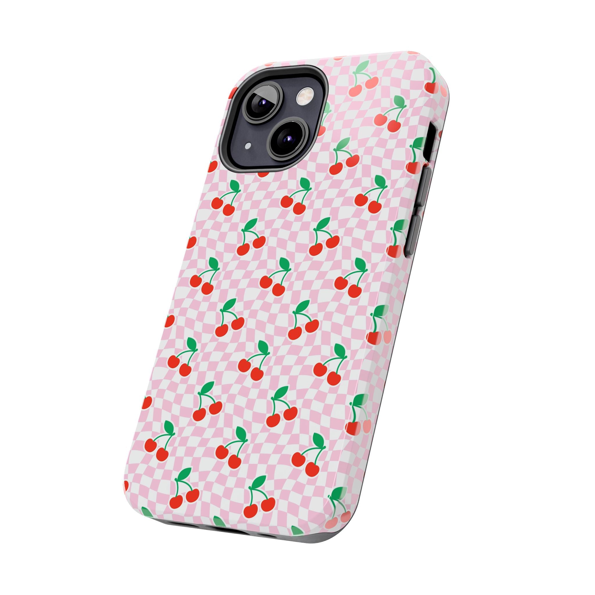 Pink Checkered Cherries