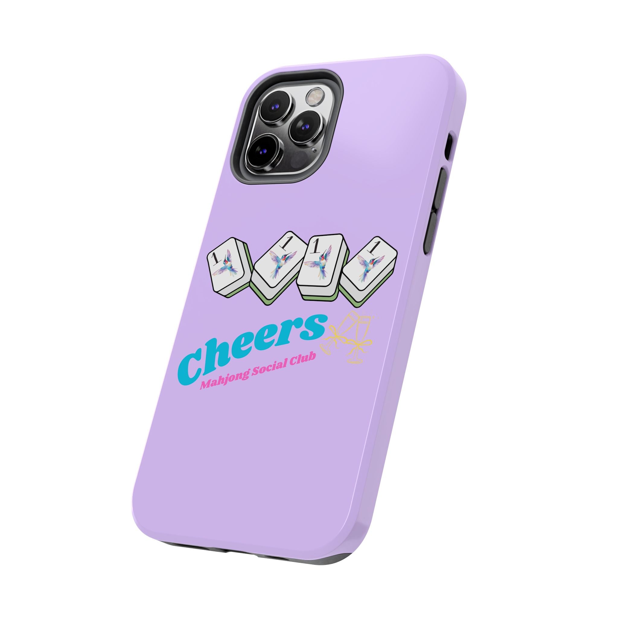 Mahjong Cheers- Purple