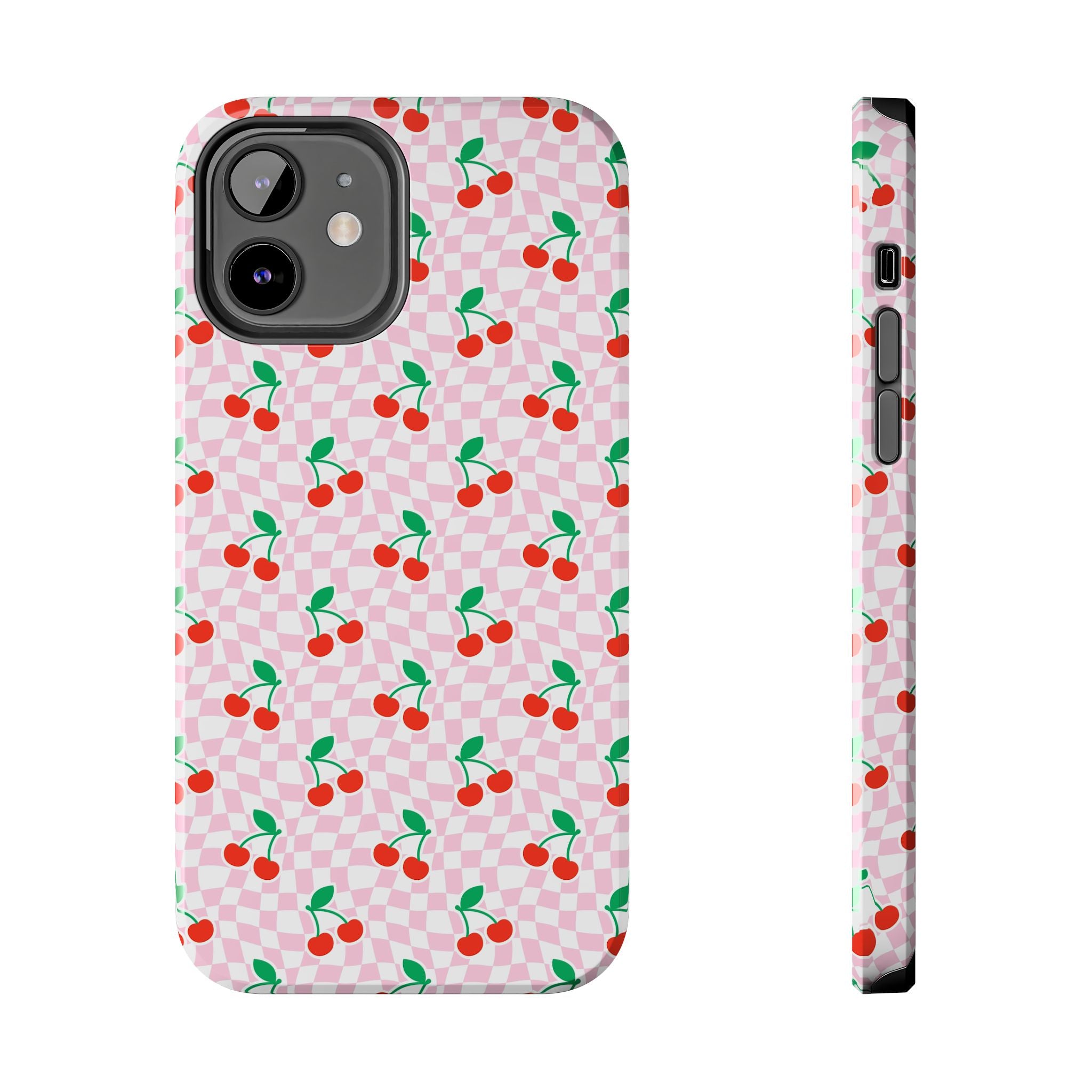 Pink Checkered Cherries