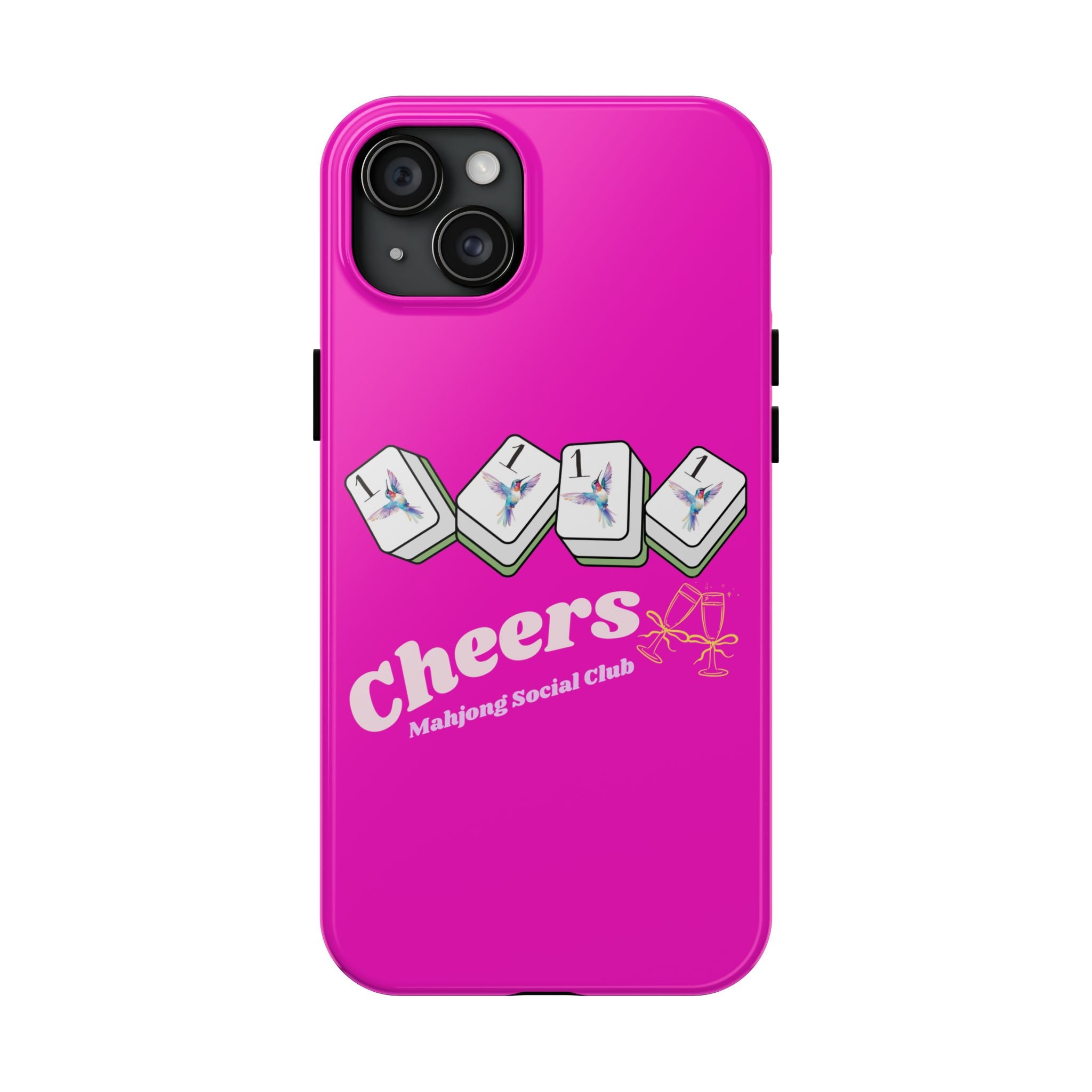 Mahjong Cheers- Pink