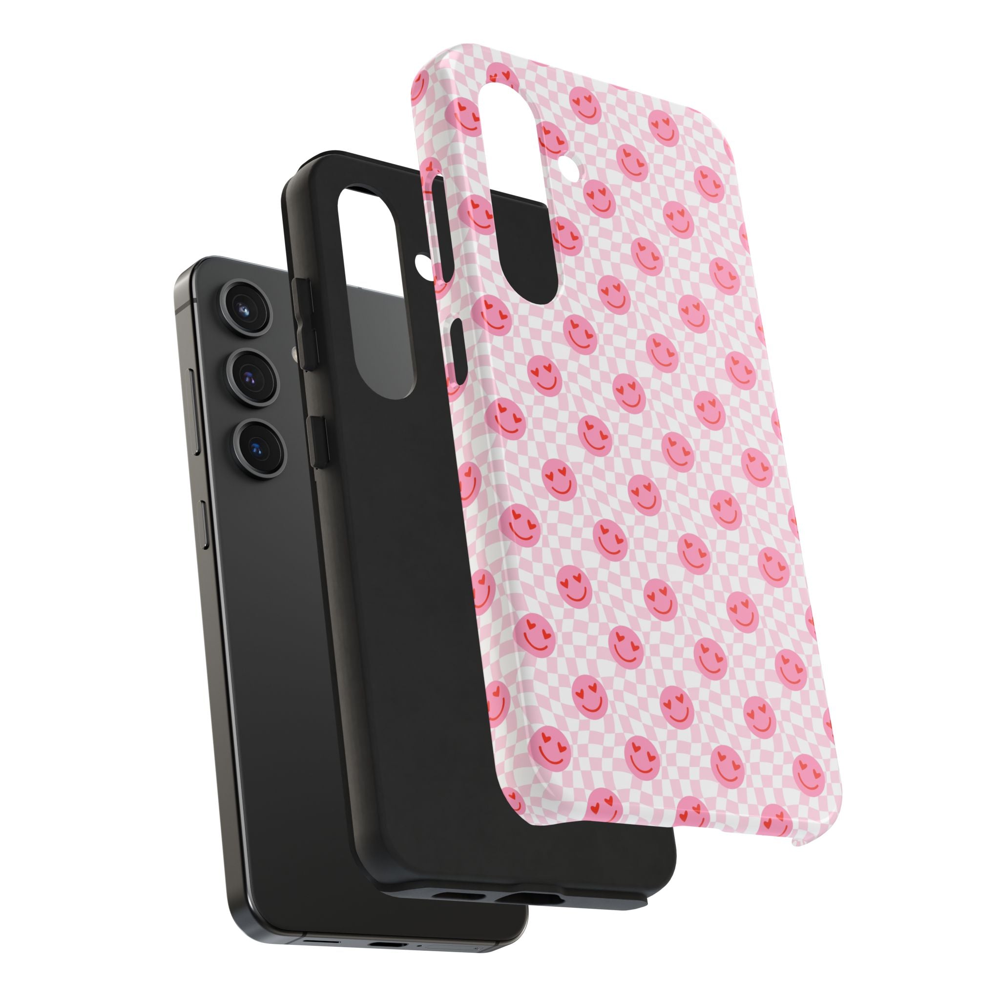 Pink Smiley Phone Case