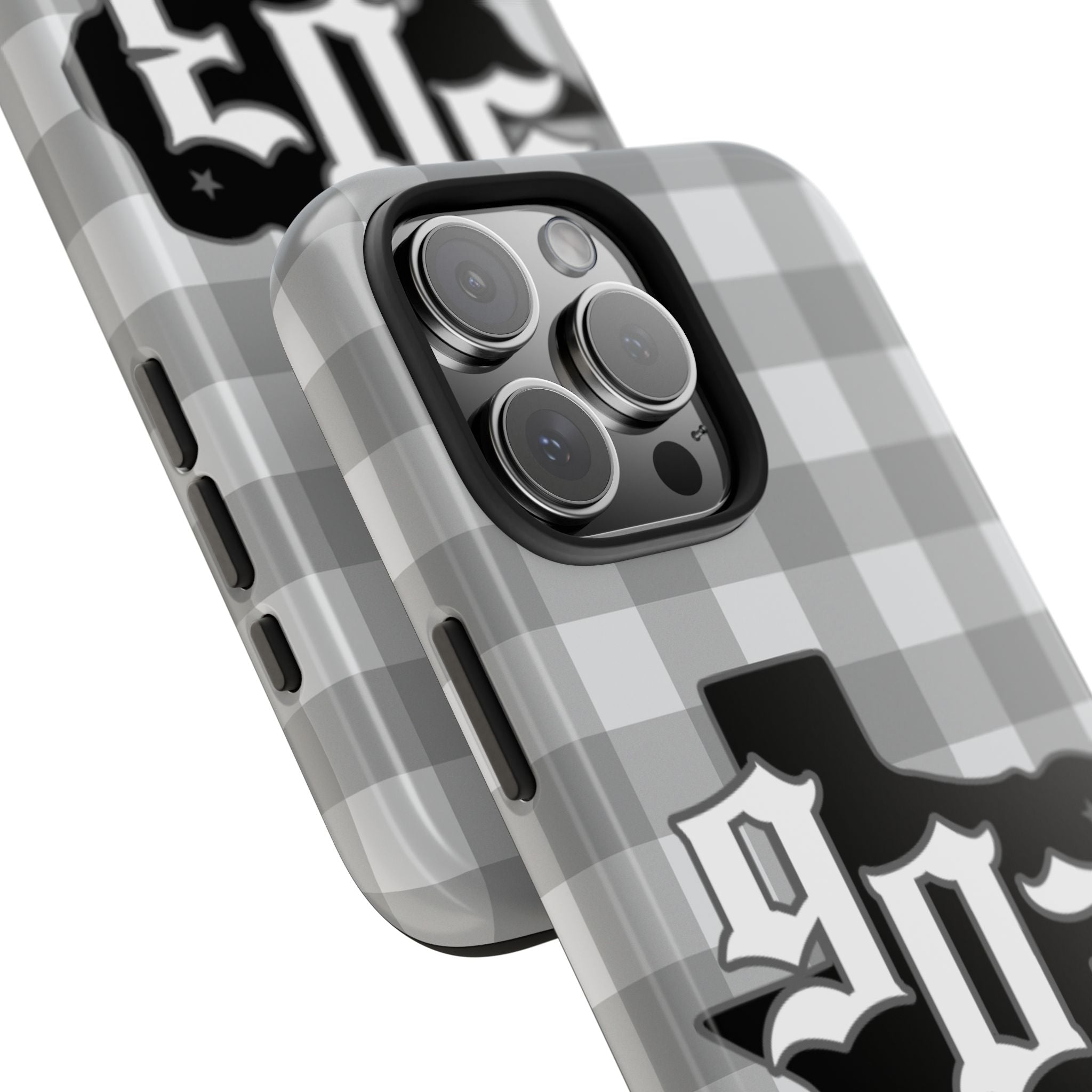 903- Gray Checkered