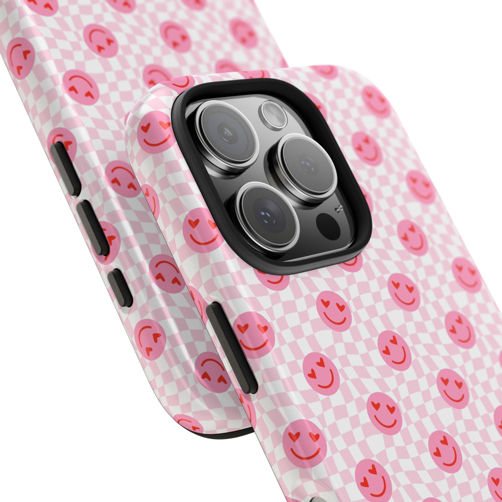 Pink Smiley Phone Case