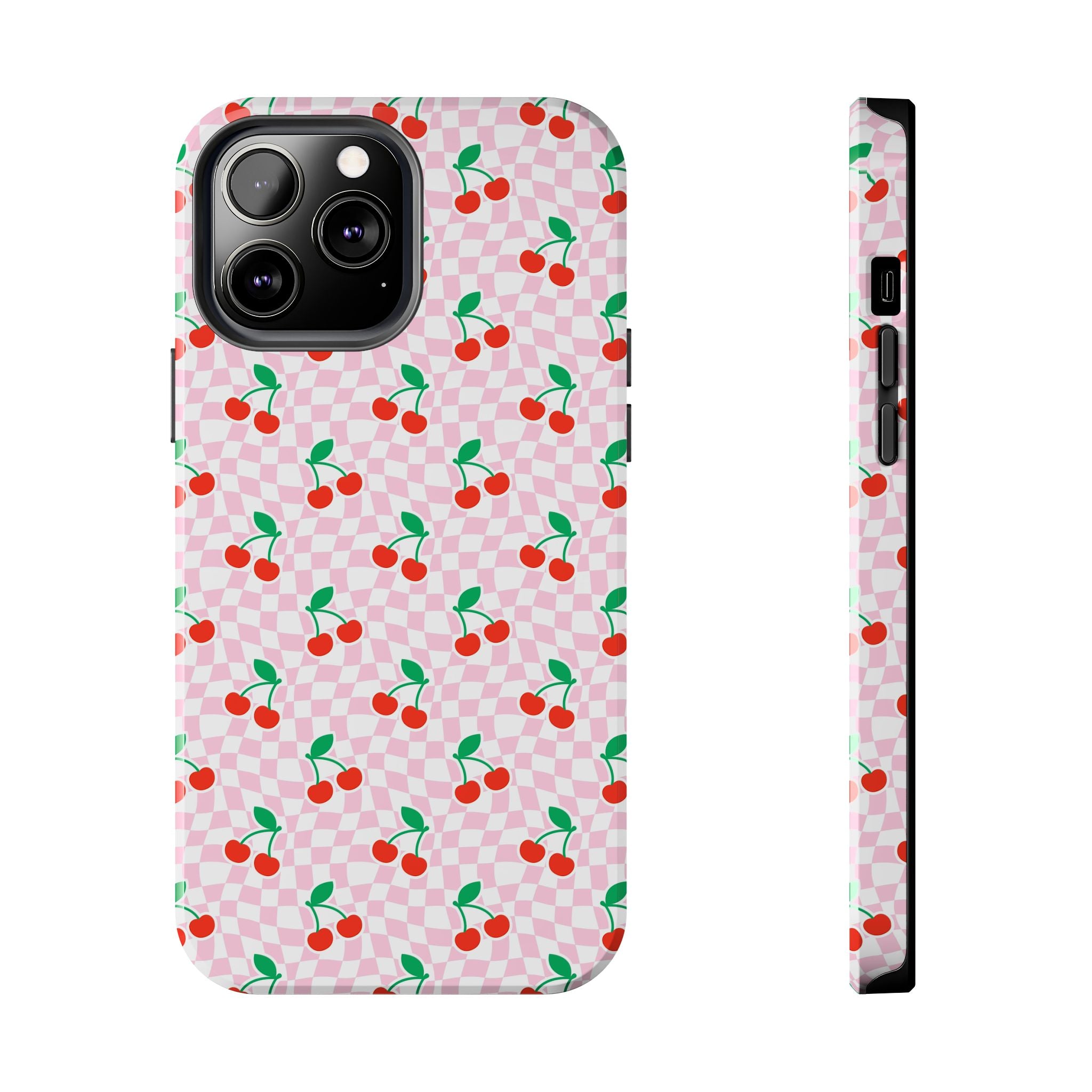 Pink Checkered Cherries