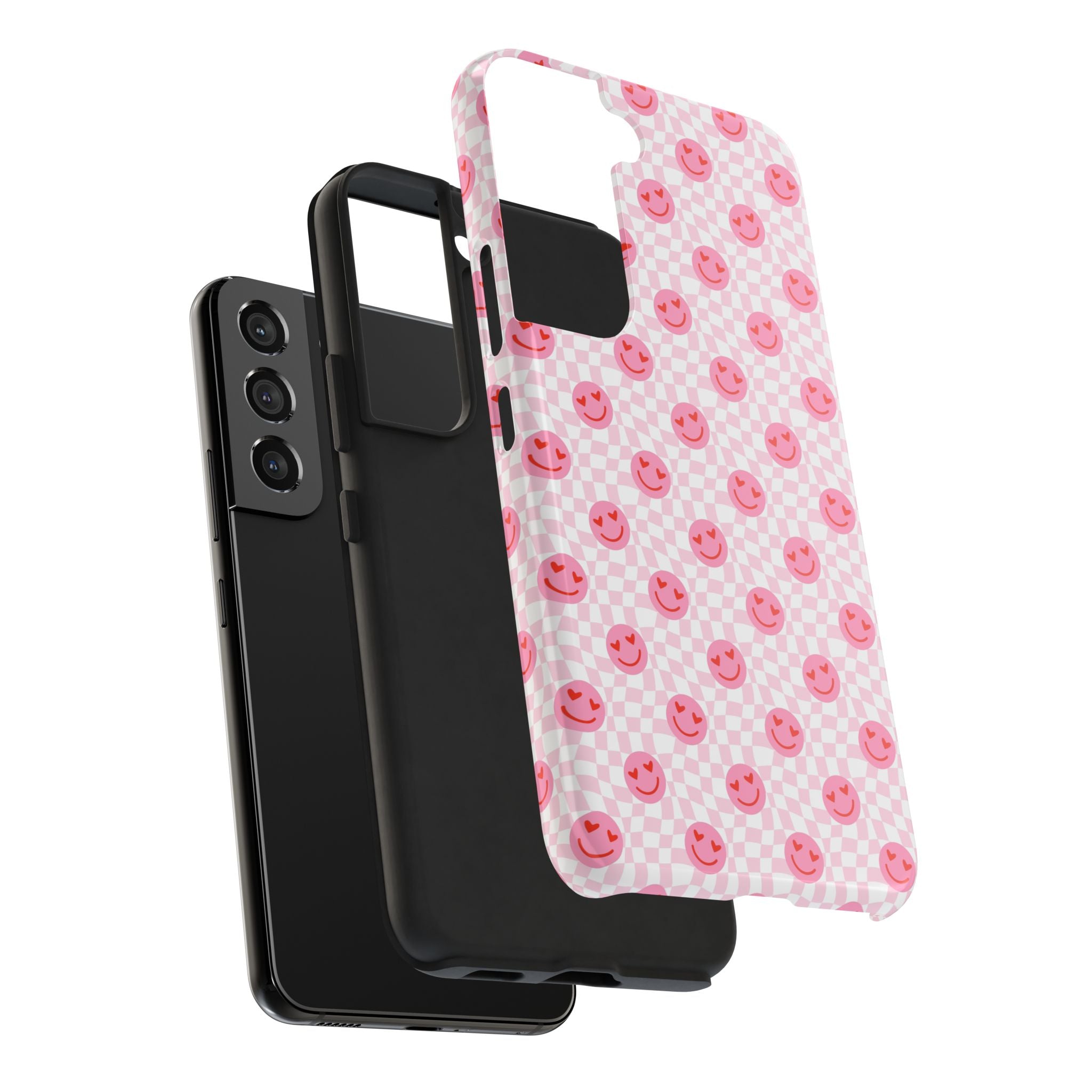 Pink Smiley Phone Case
