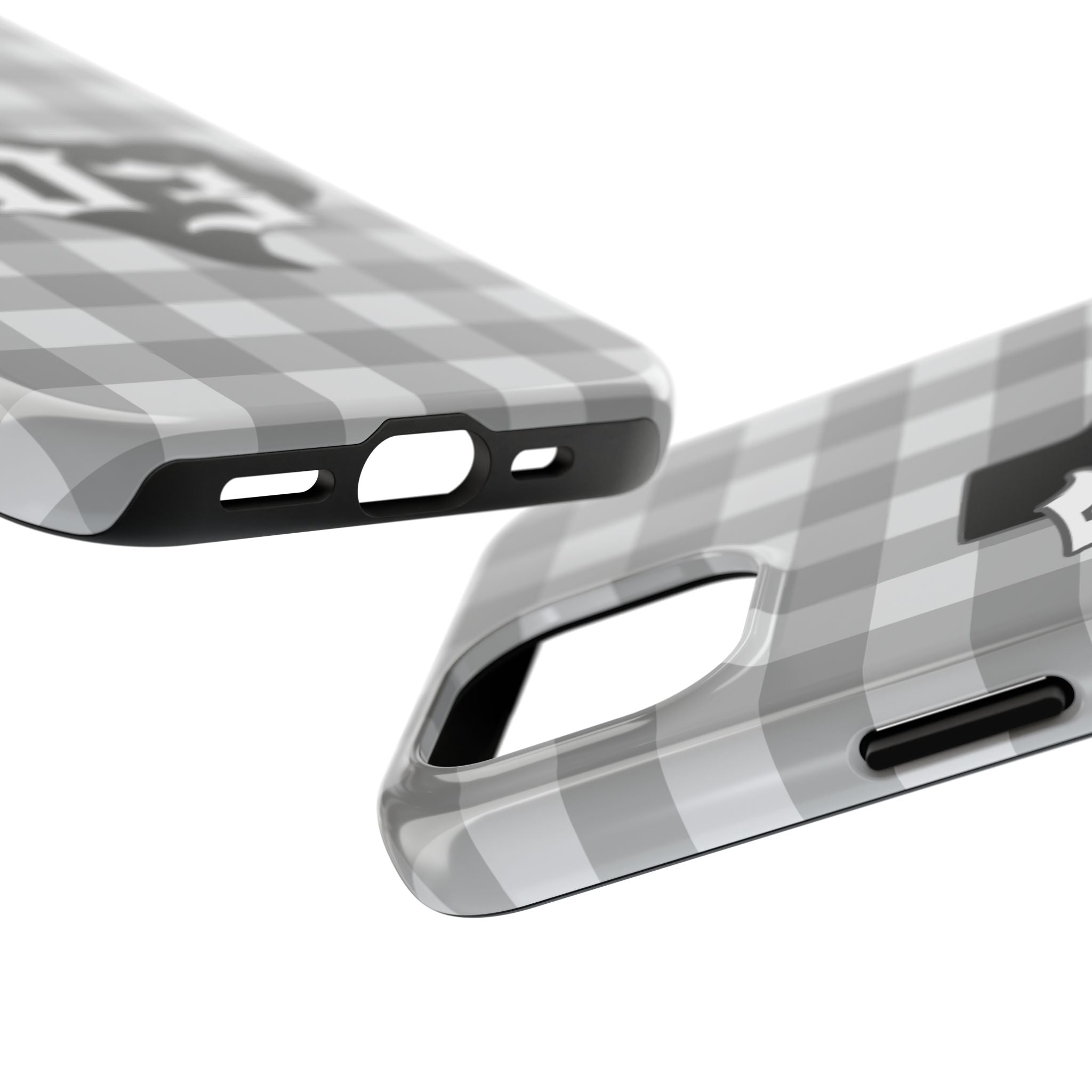 903- Gray Checkered