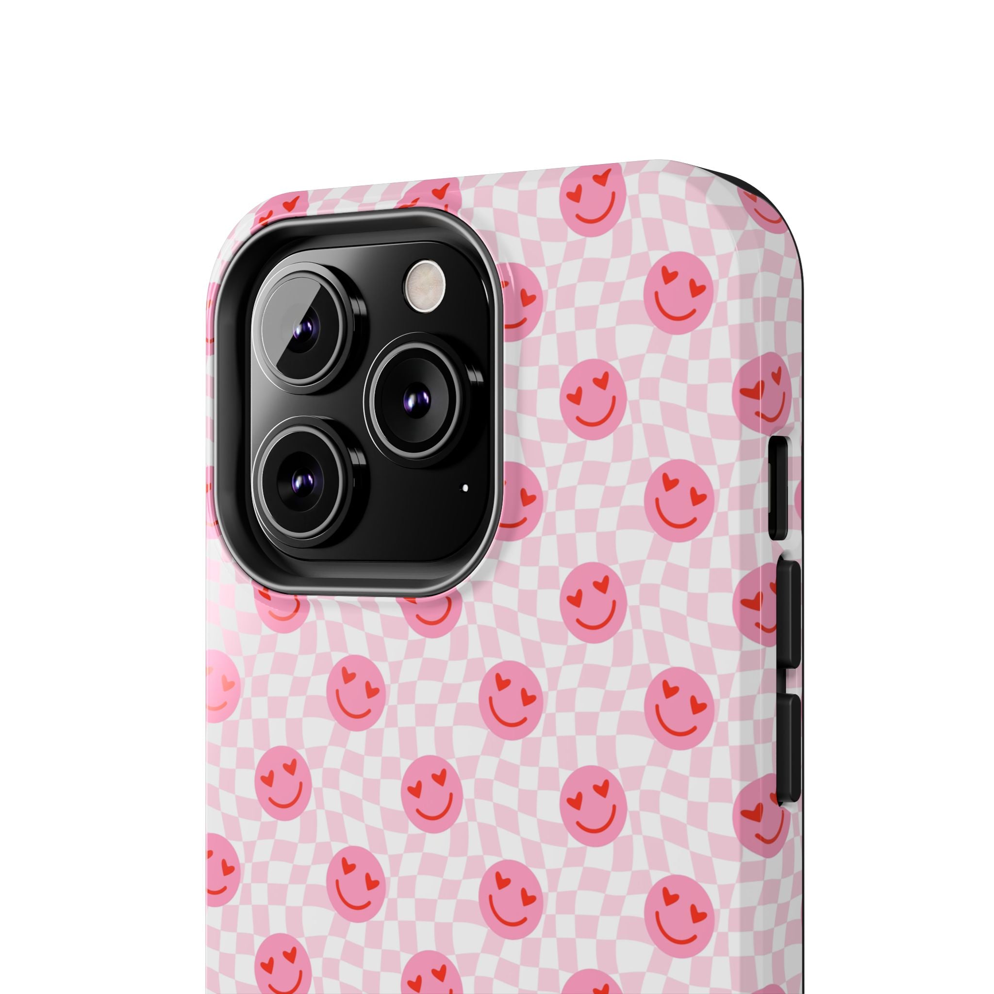 Pink Smiley Phone Case