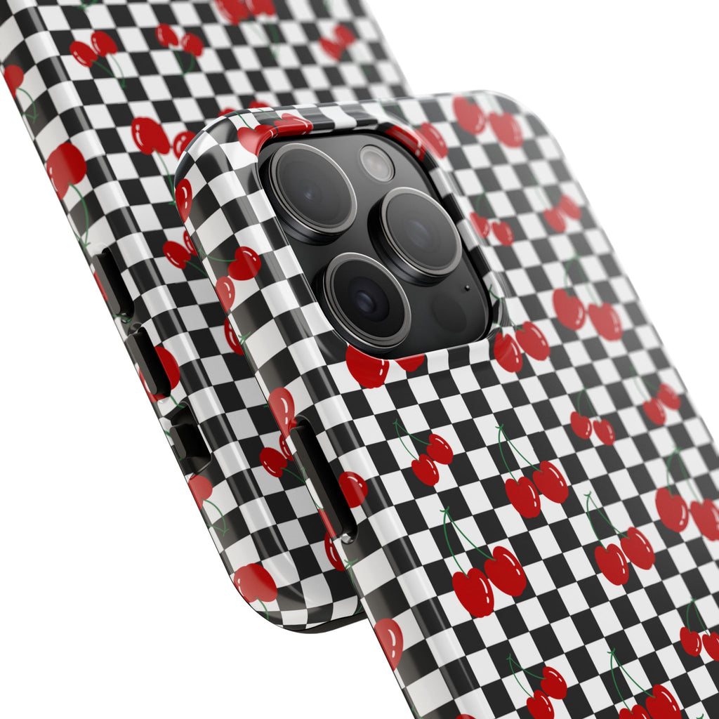 Black and White Checkered Cherries