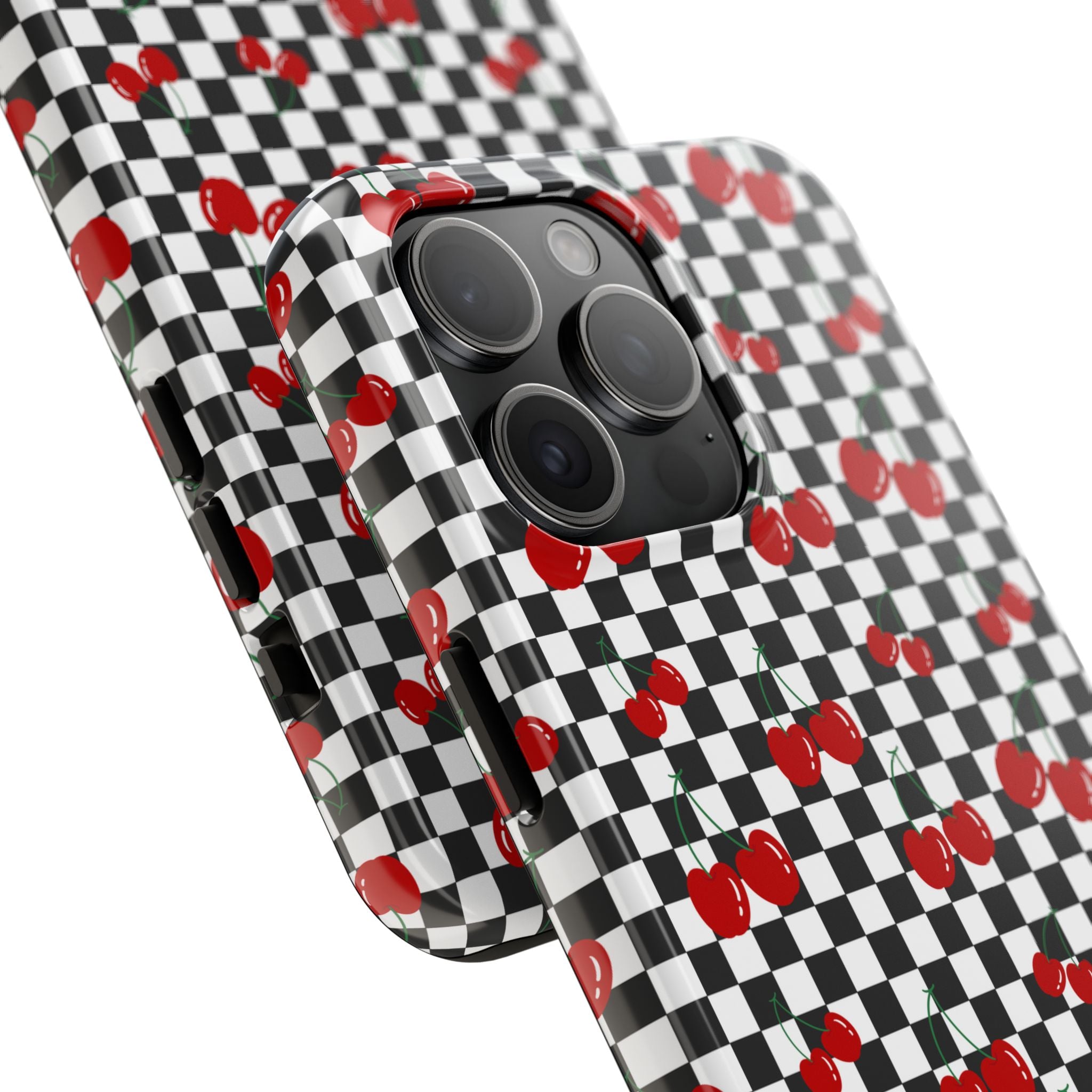 Black and White Checkered Cherries