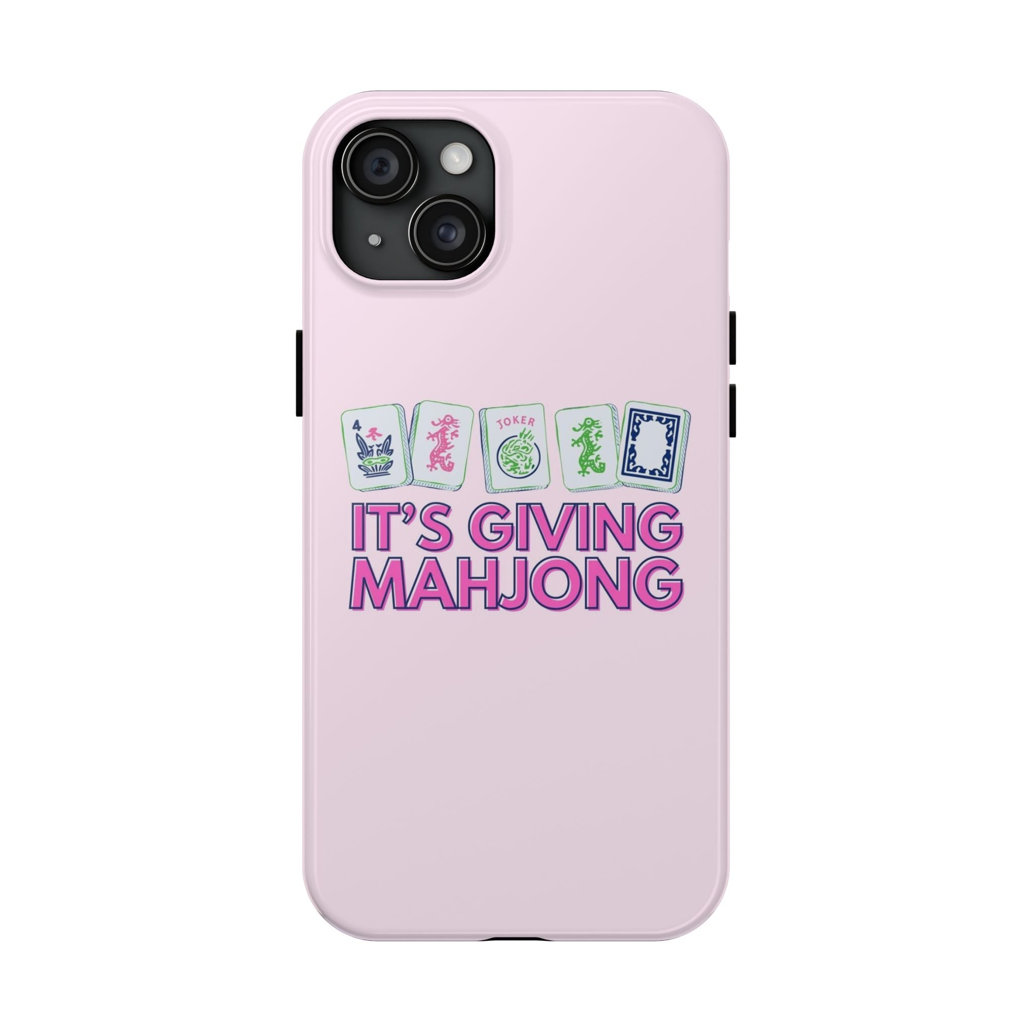 Mahjong- Pink