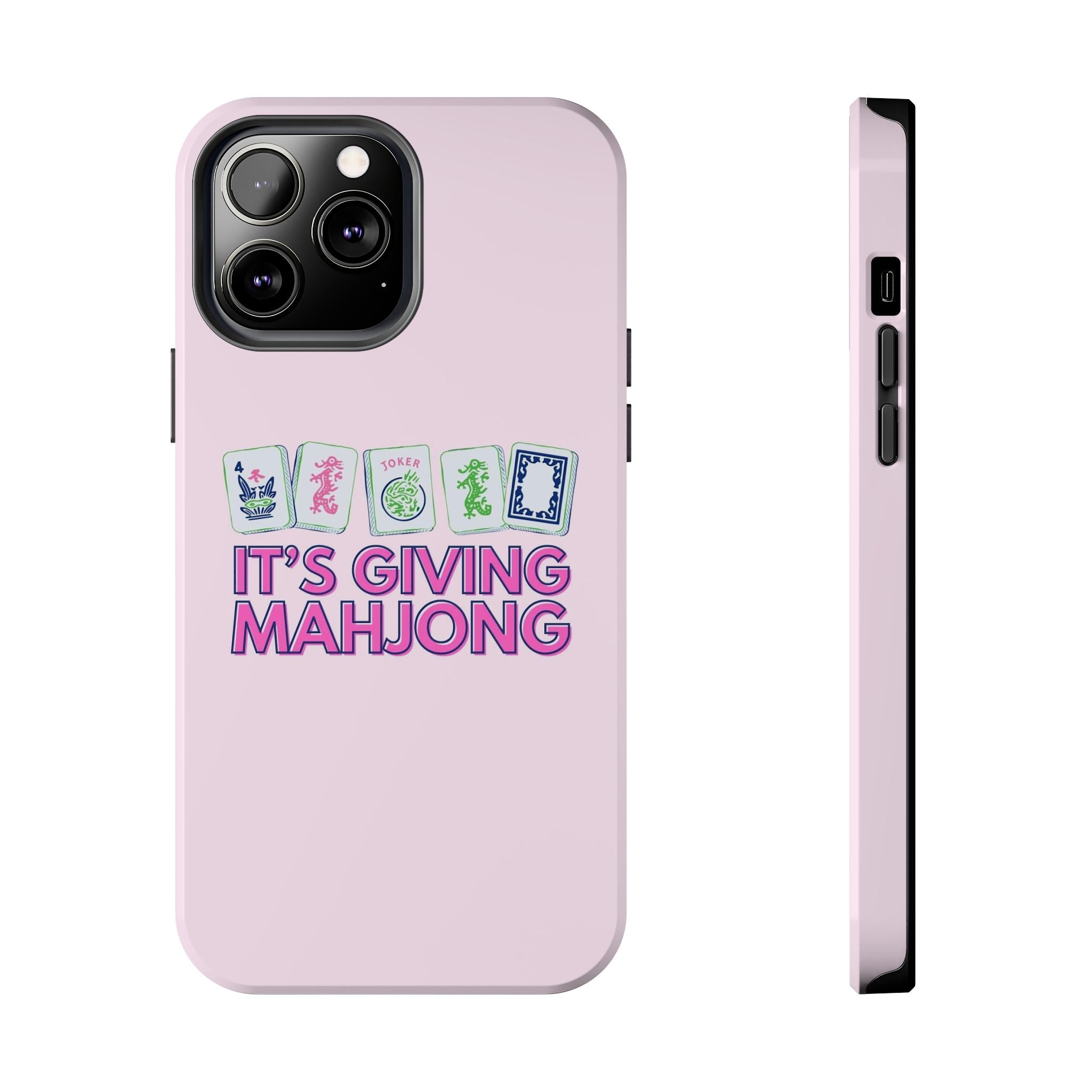 Mahjong- Pink