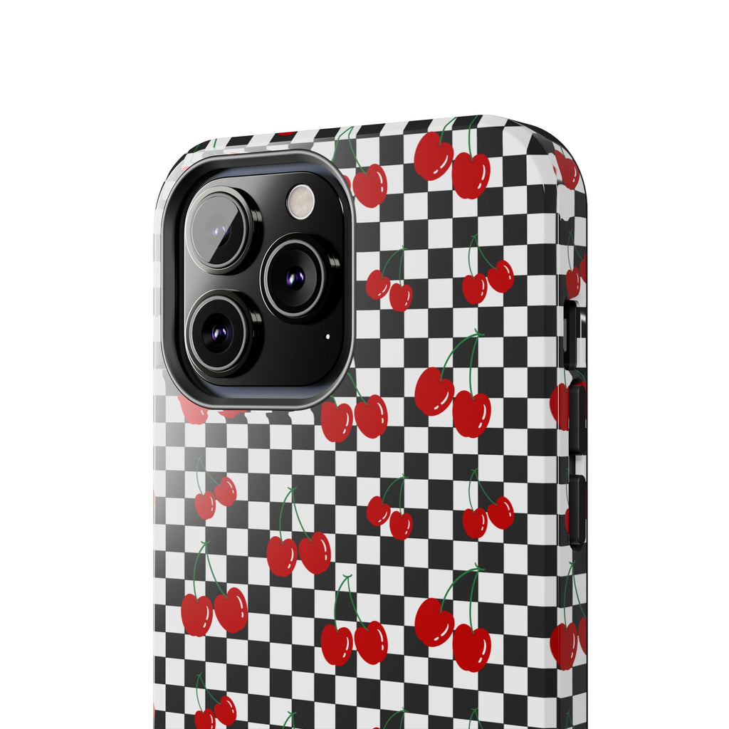 Black and White Checkered Cherries