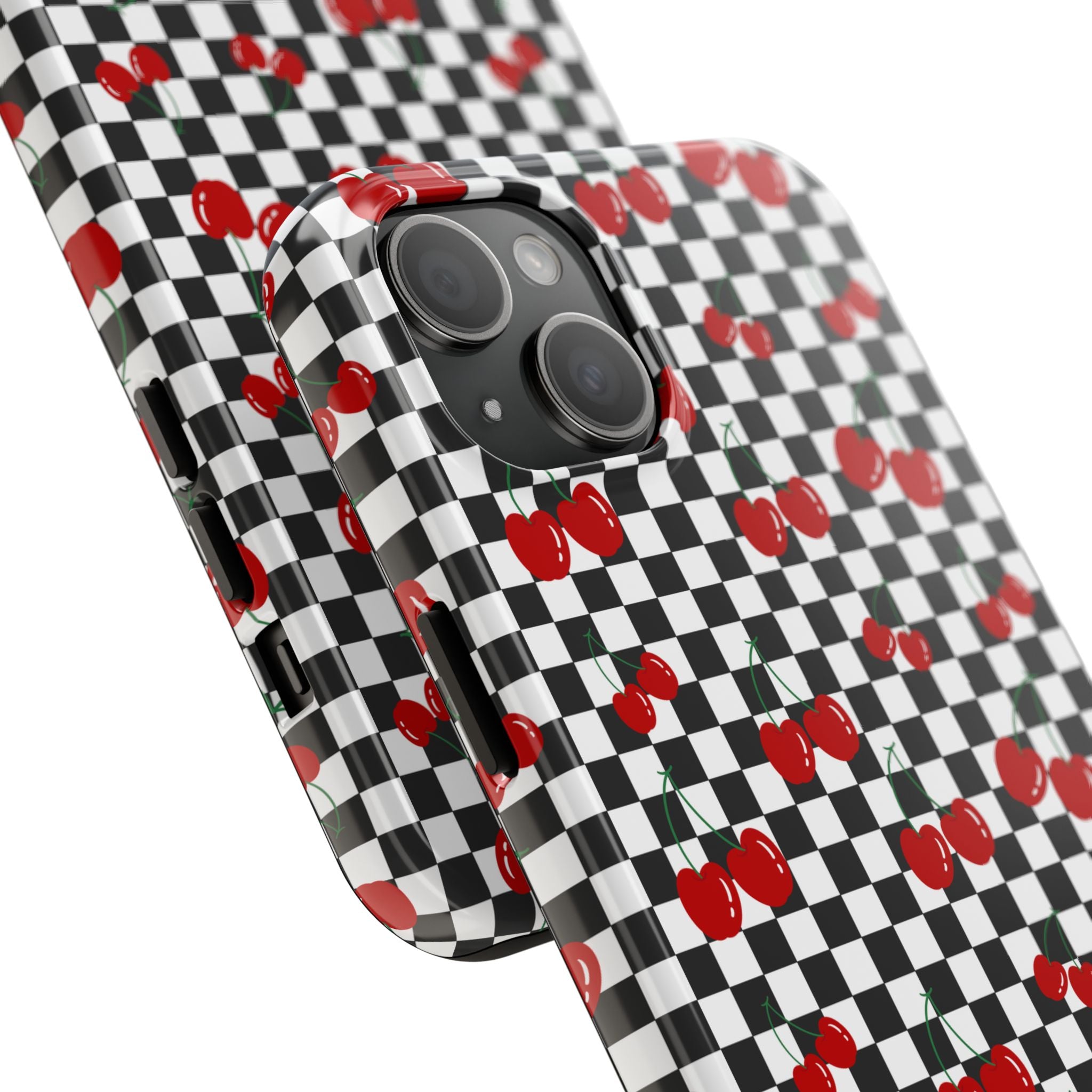 Black and White Checkered Cherries