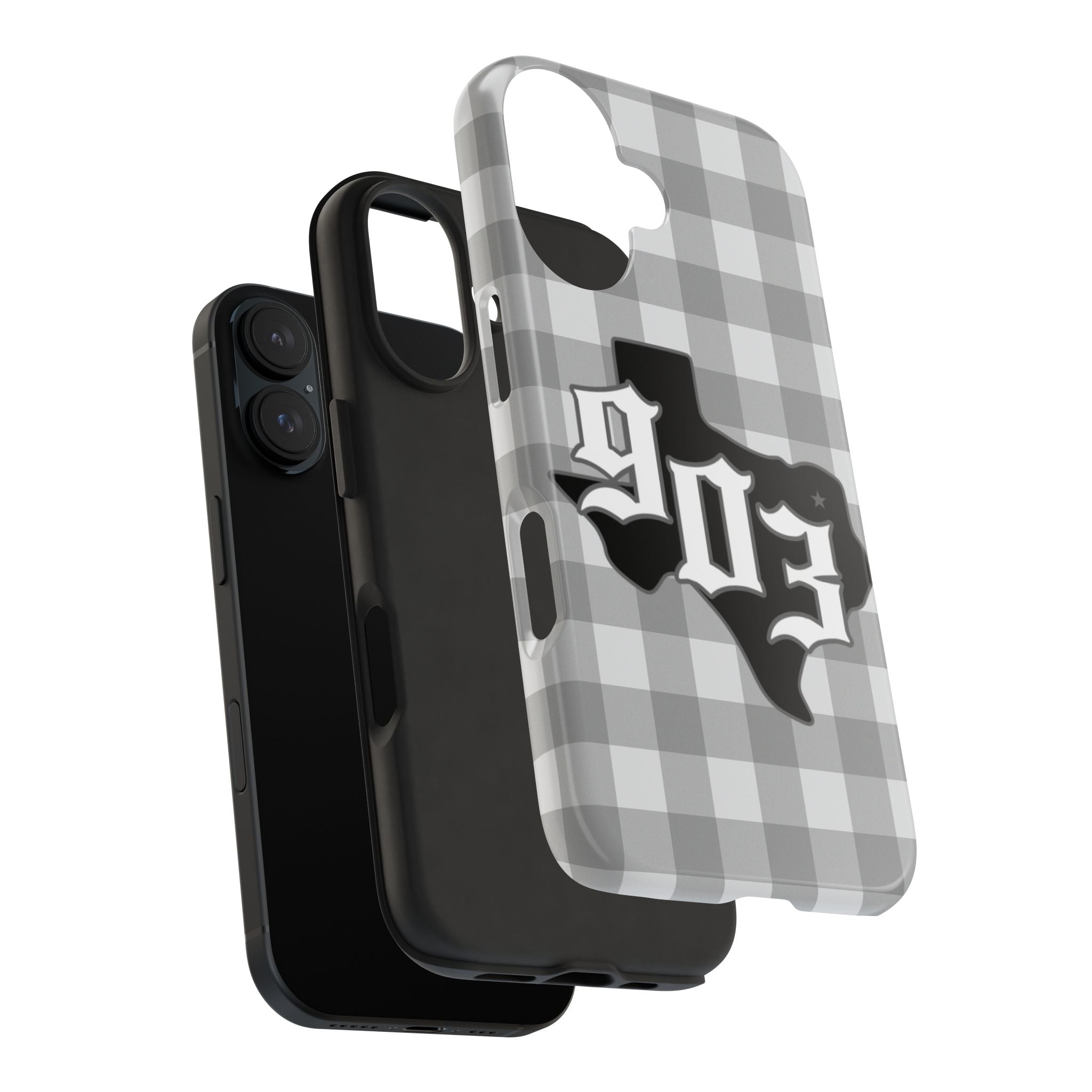 903- Gray Checkered