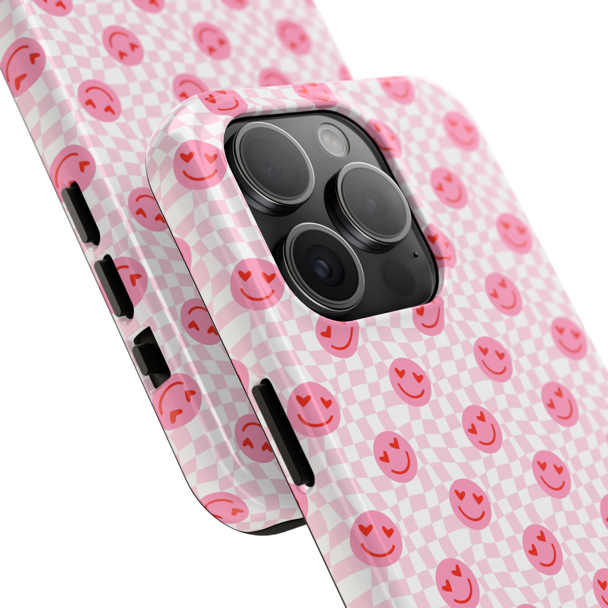 Pink Smiley Phone Case