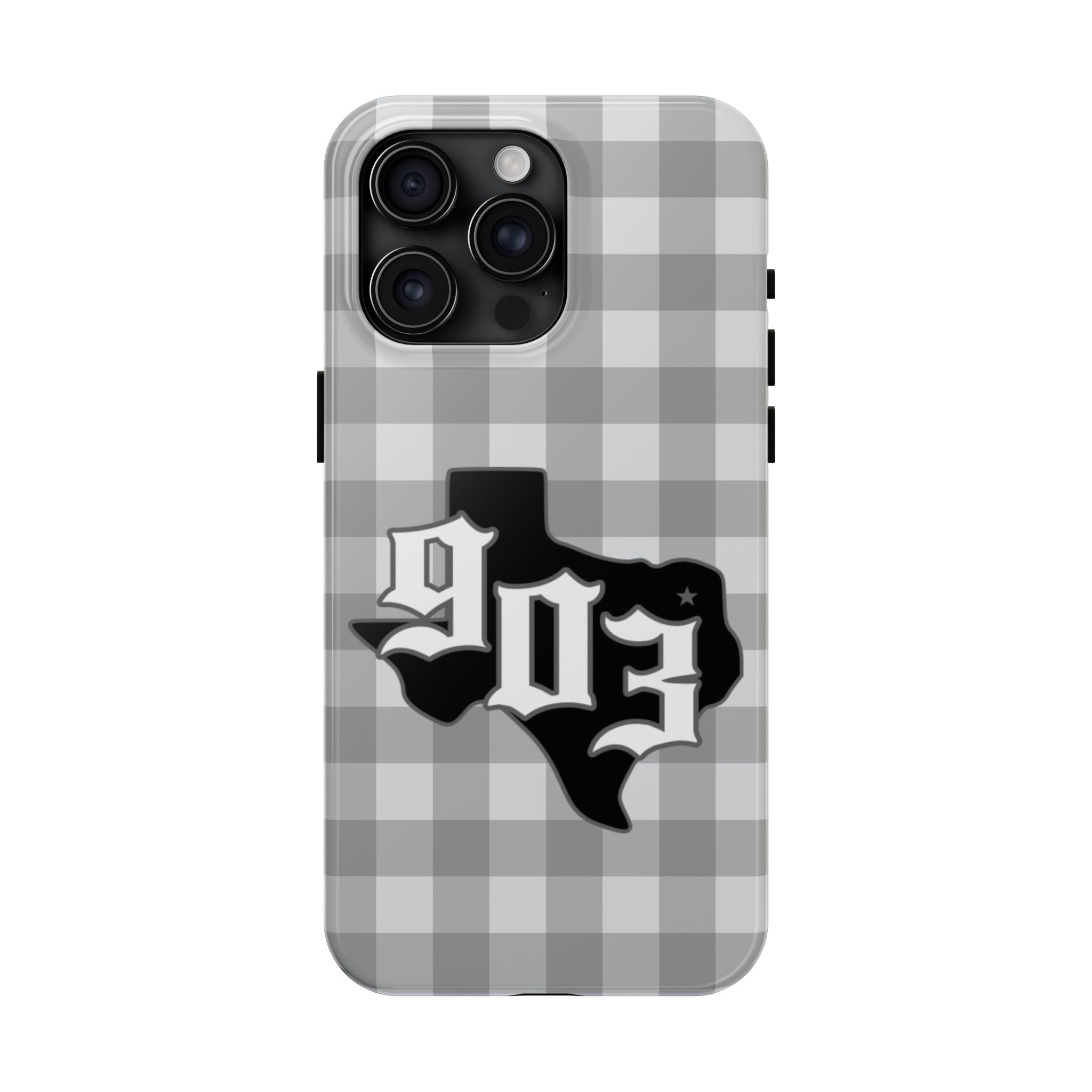 903- Gray Checkered
