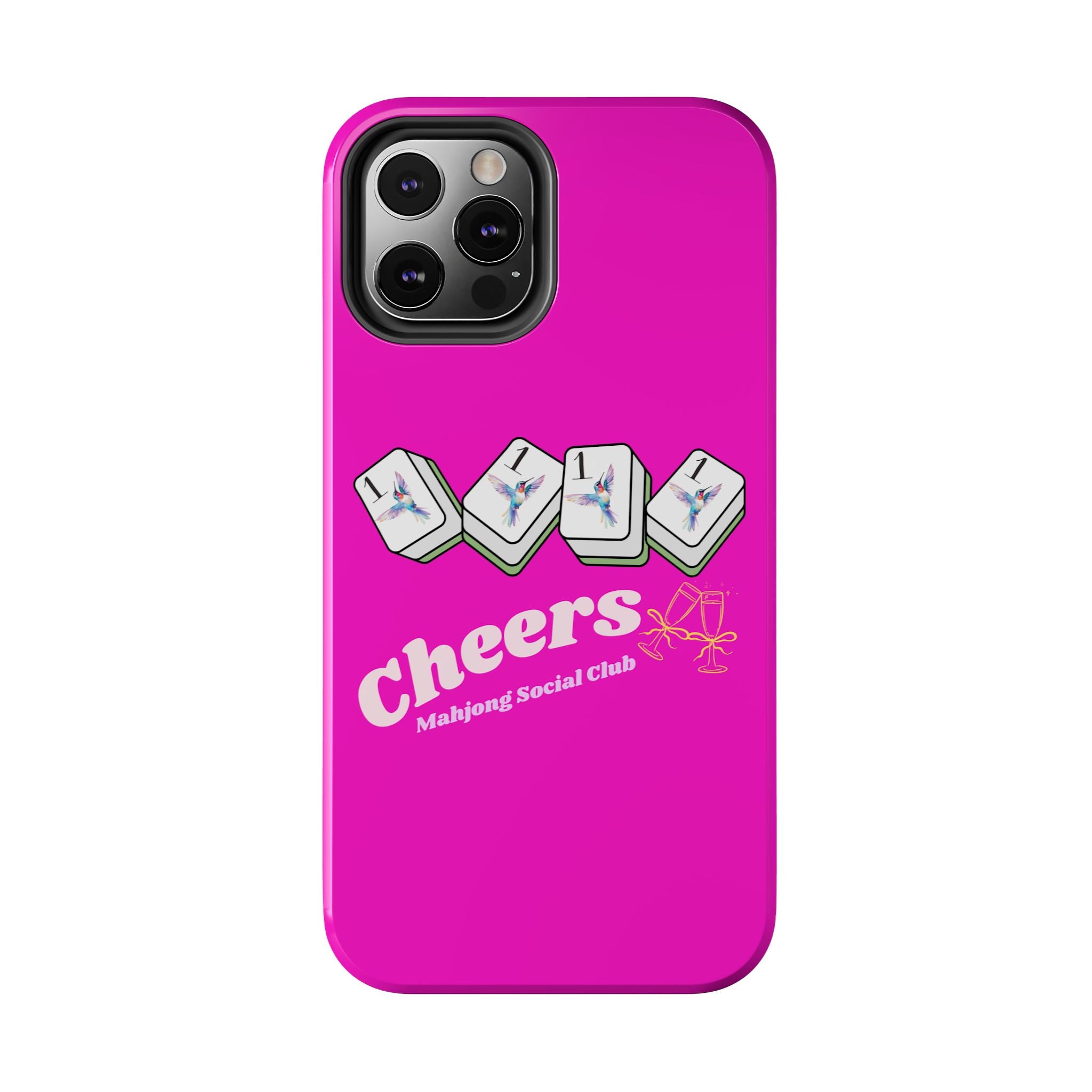 Mahjong Cheers- Pink