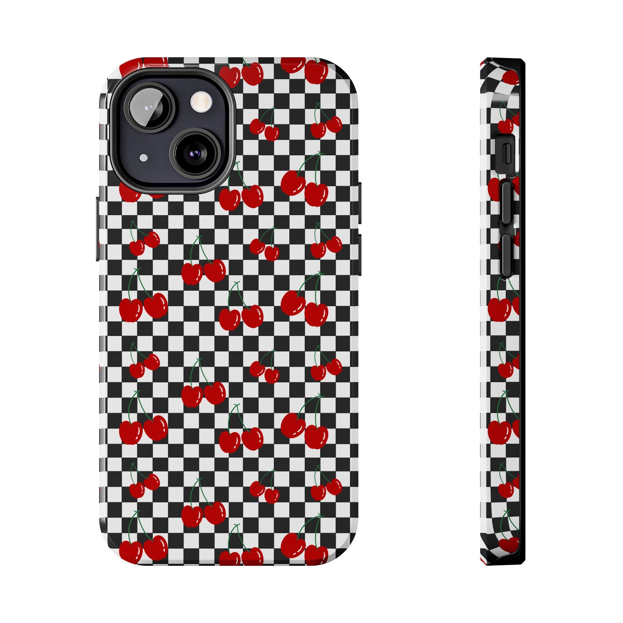 Black and White Checkered Cherries