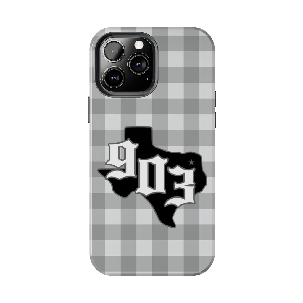 903- Gray Checkered