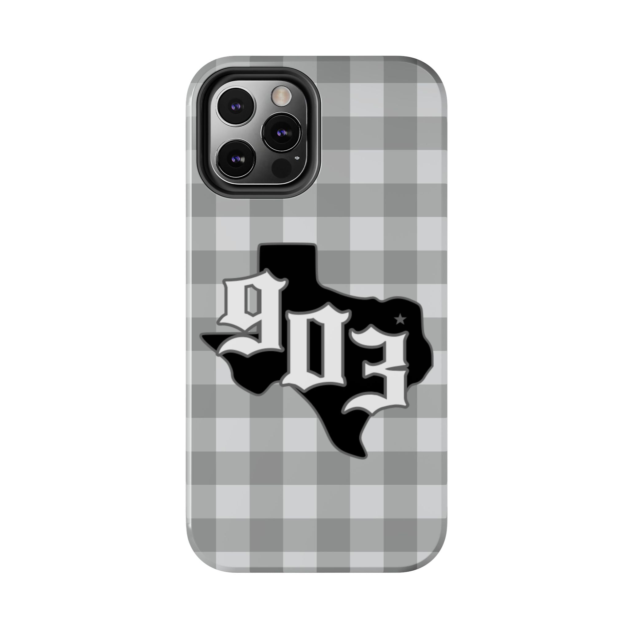 903- Gray Checkered
