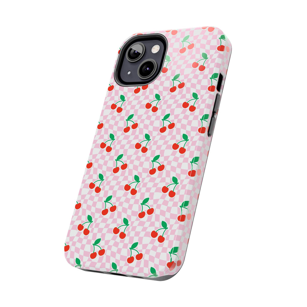 Pink Checkered Cherries