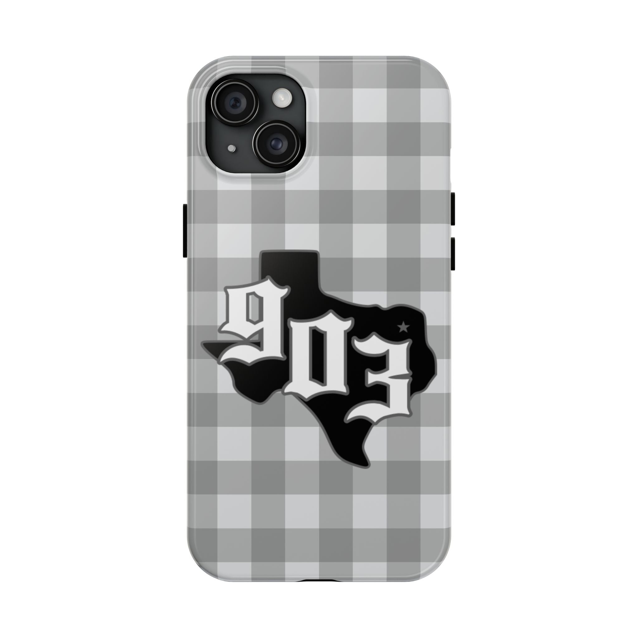 903- Gray Checkered
