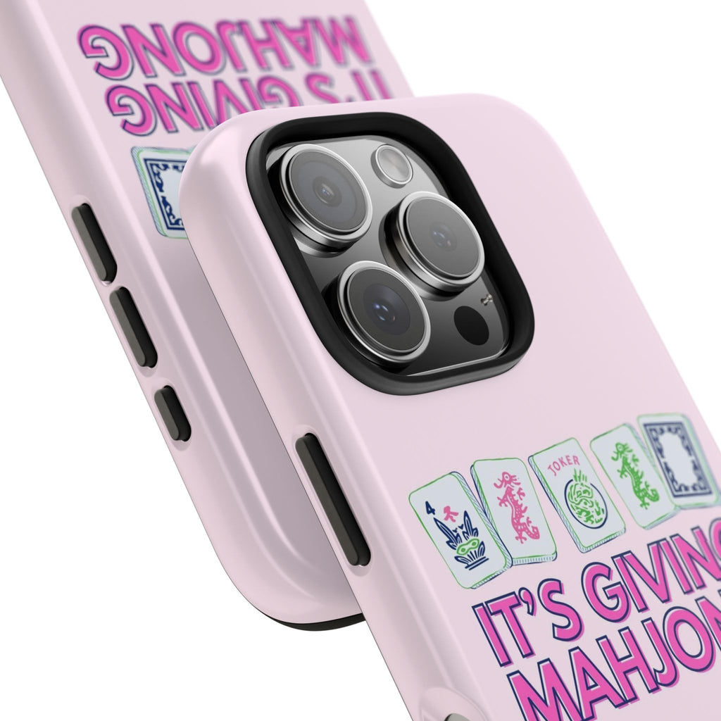 Mahjong- Pink