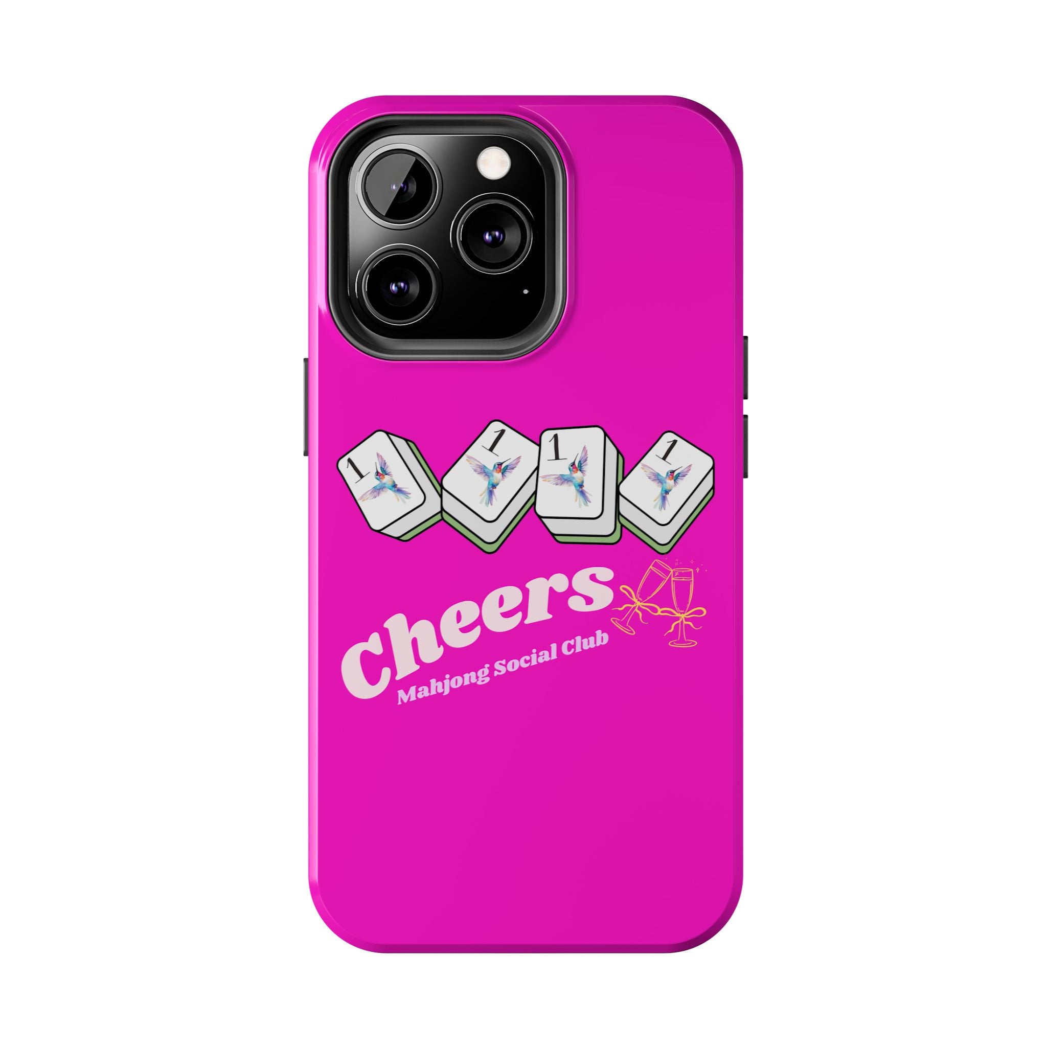 Mahjong Cheers- Pink