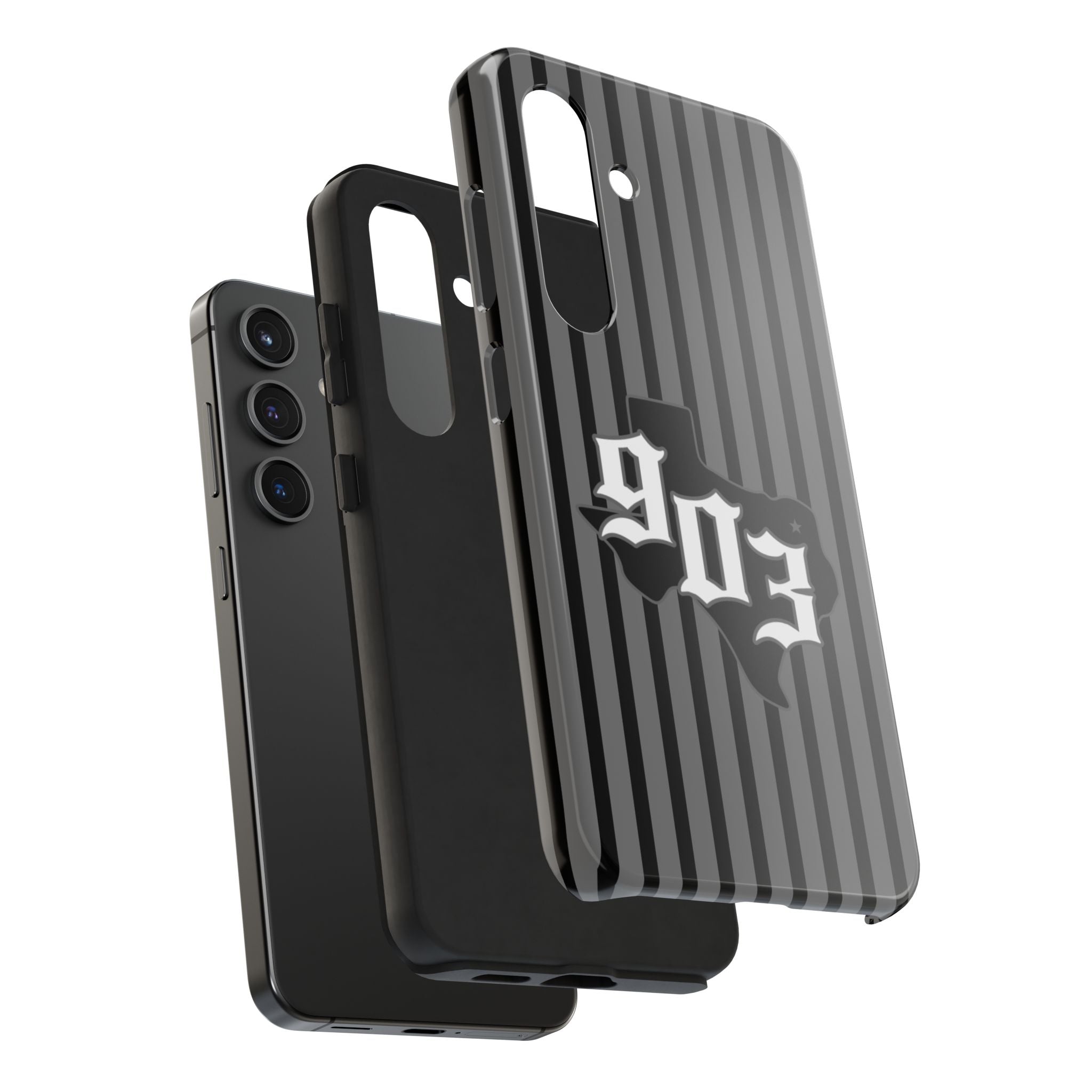 903- Black Pinstripe