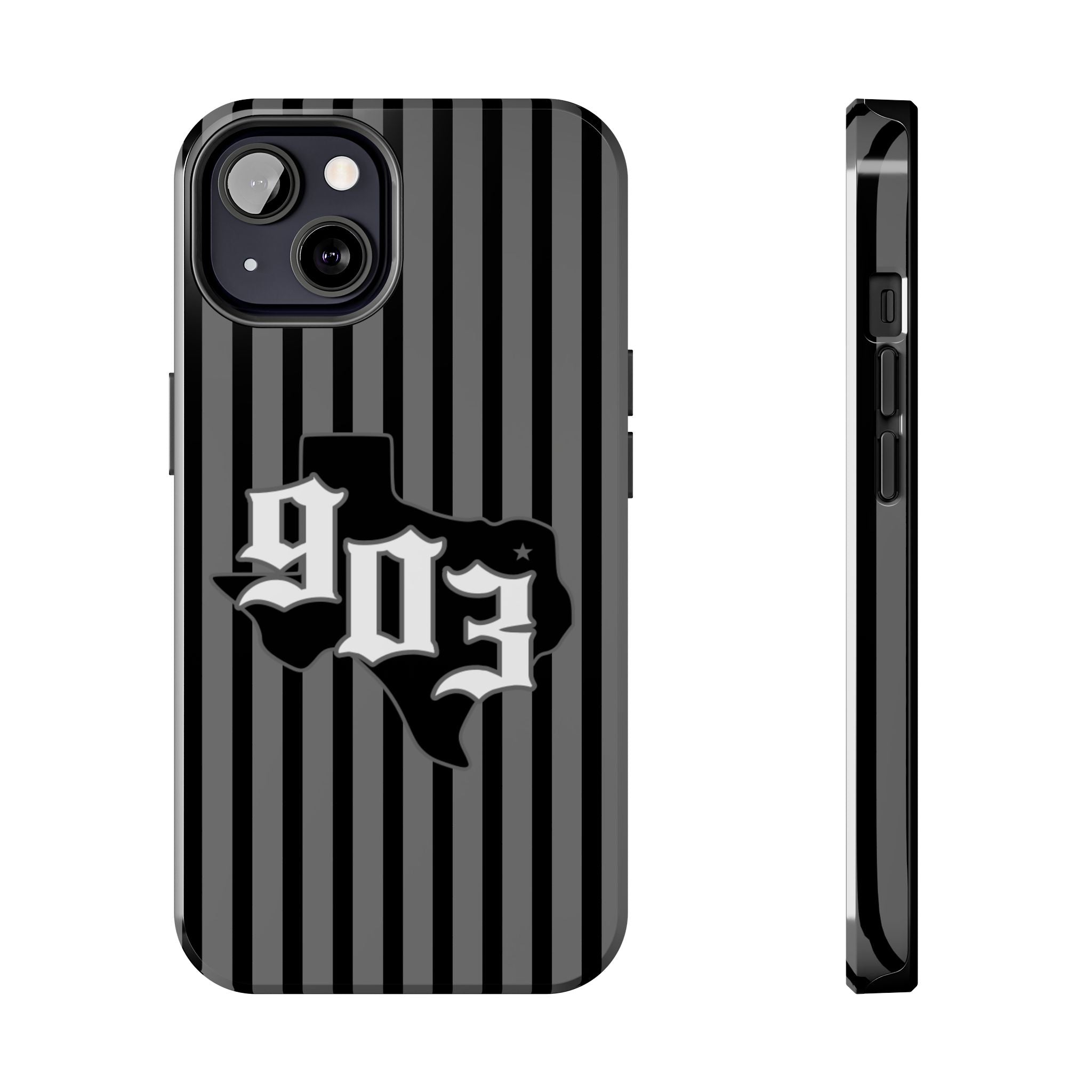 903- Black Pinstripe