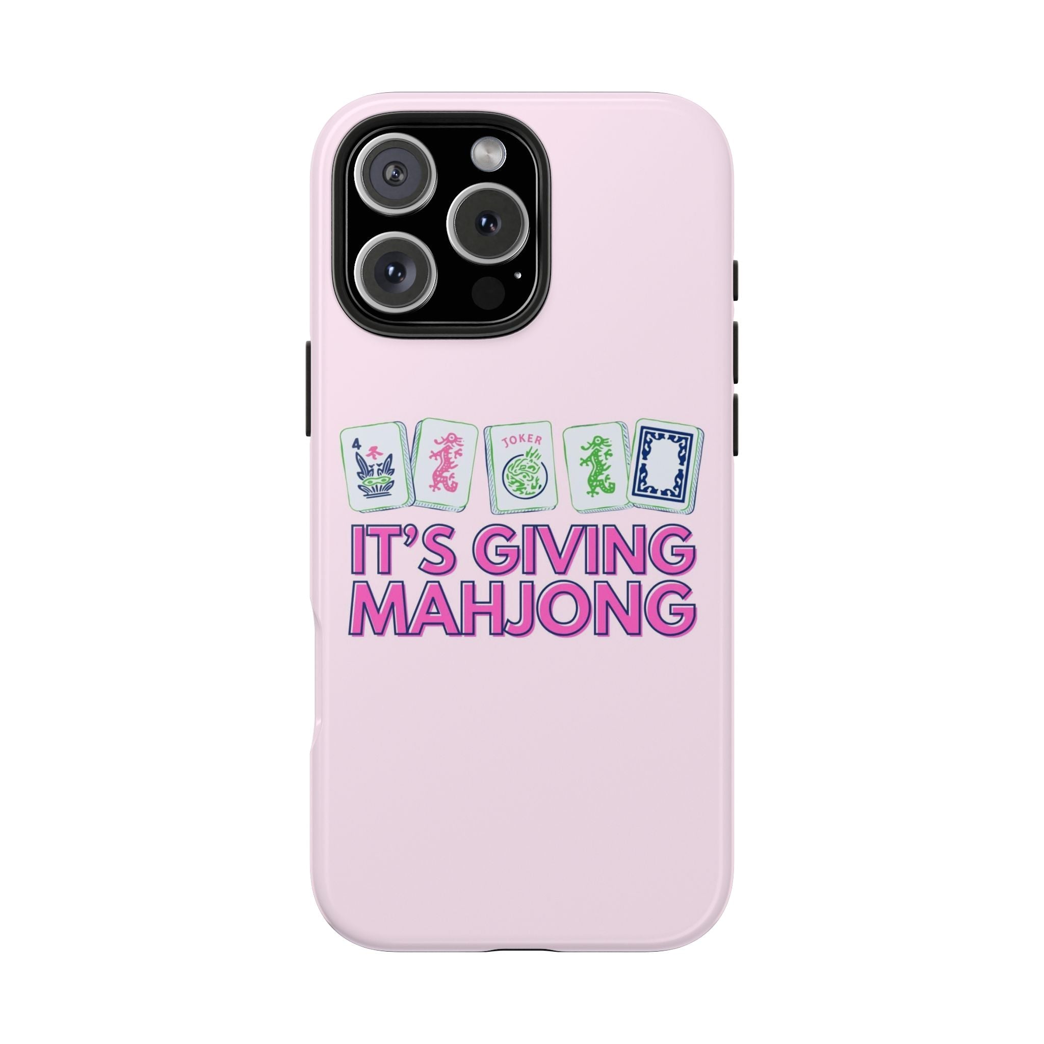 Mahjong- Pink