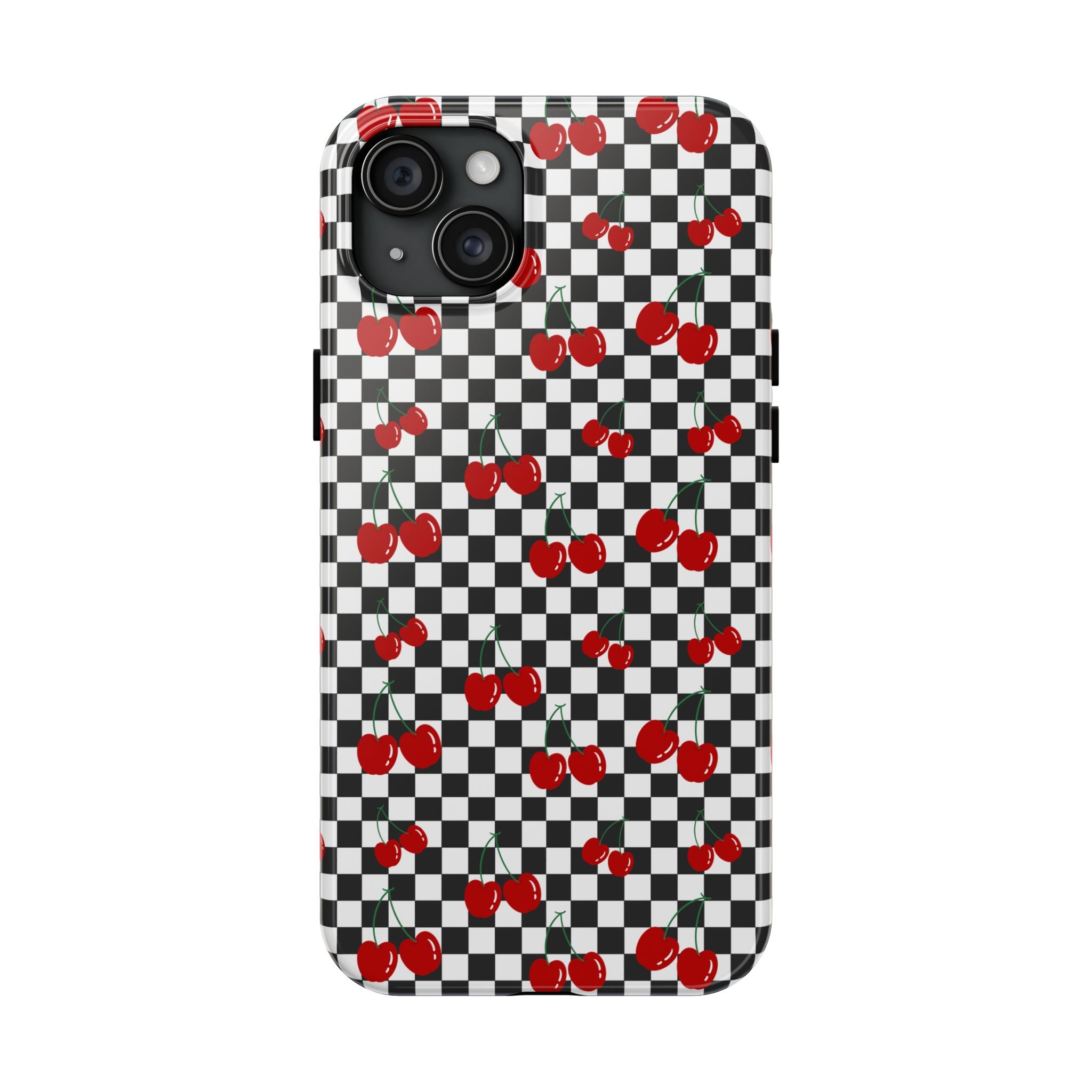 Black and White Checkered Cherries