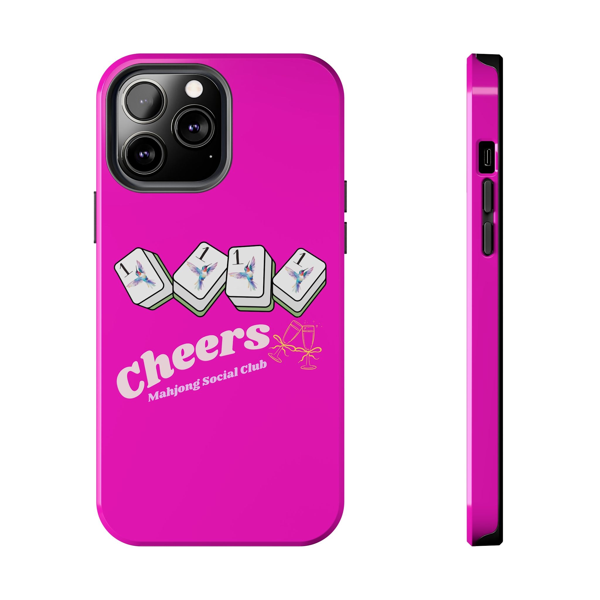 Mahjong Cheers- Pink