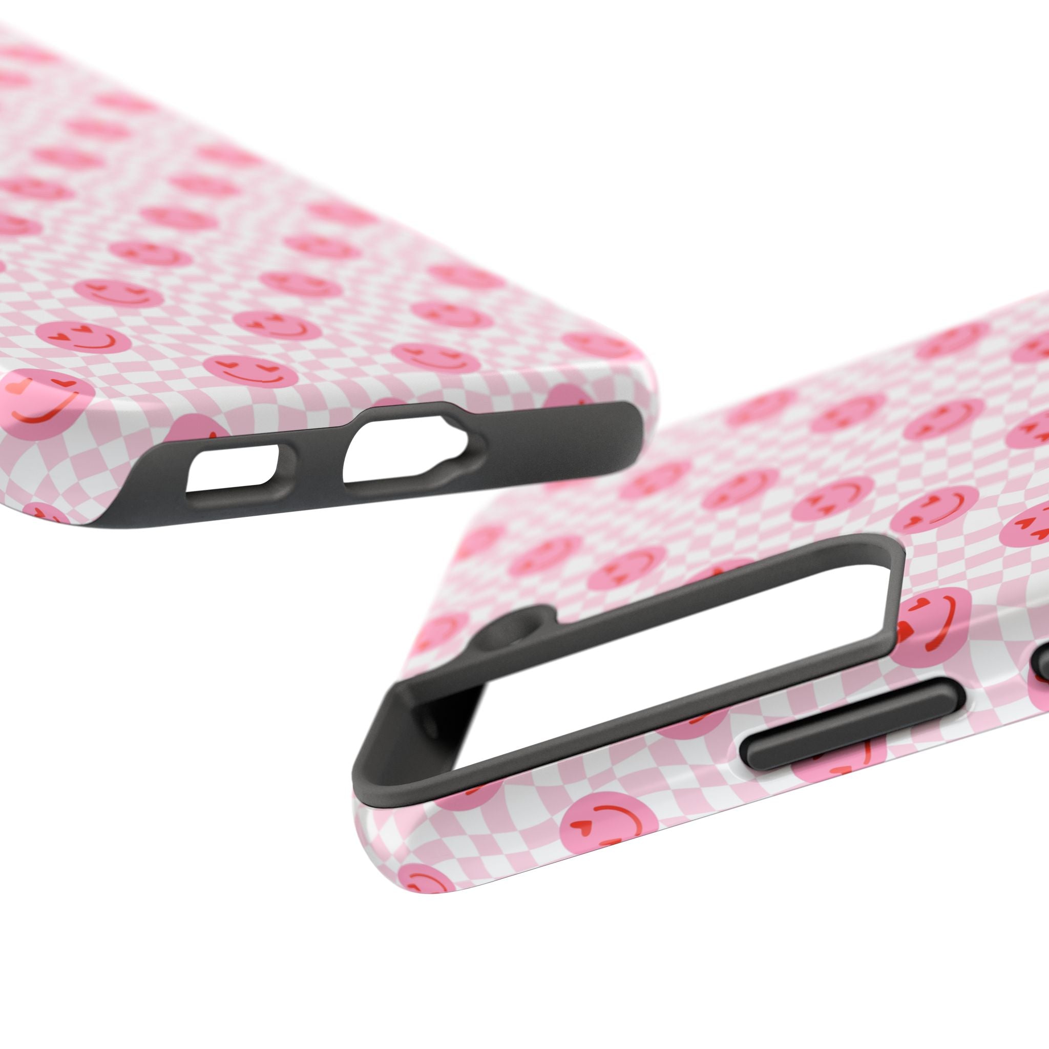 Pink Smiley Phone Case