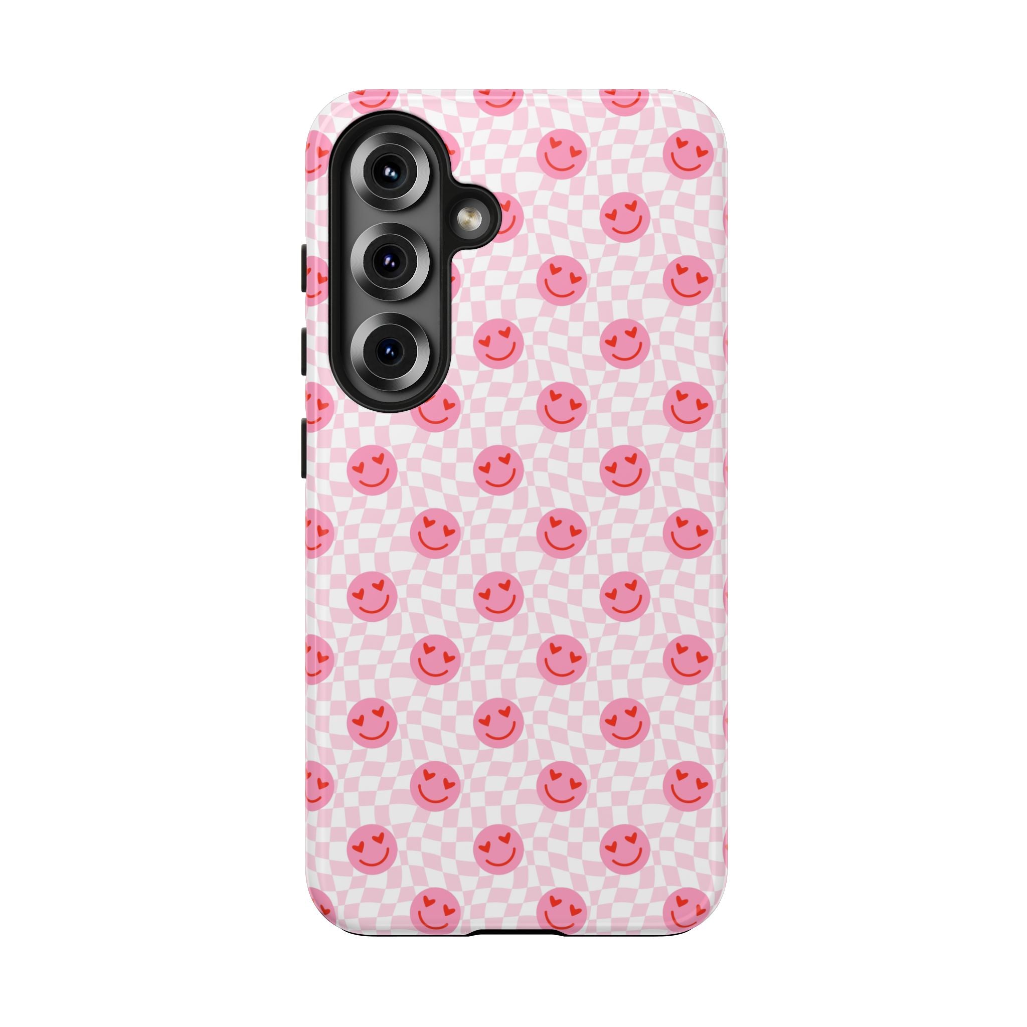 Pink Smiley Phone Case