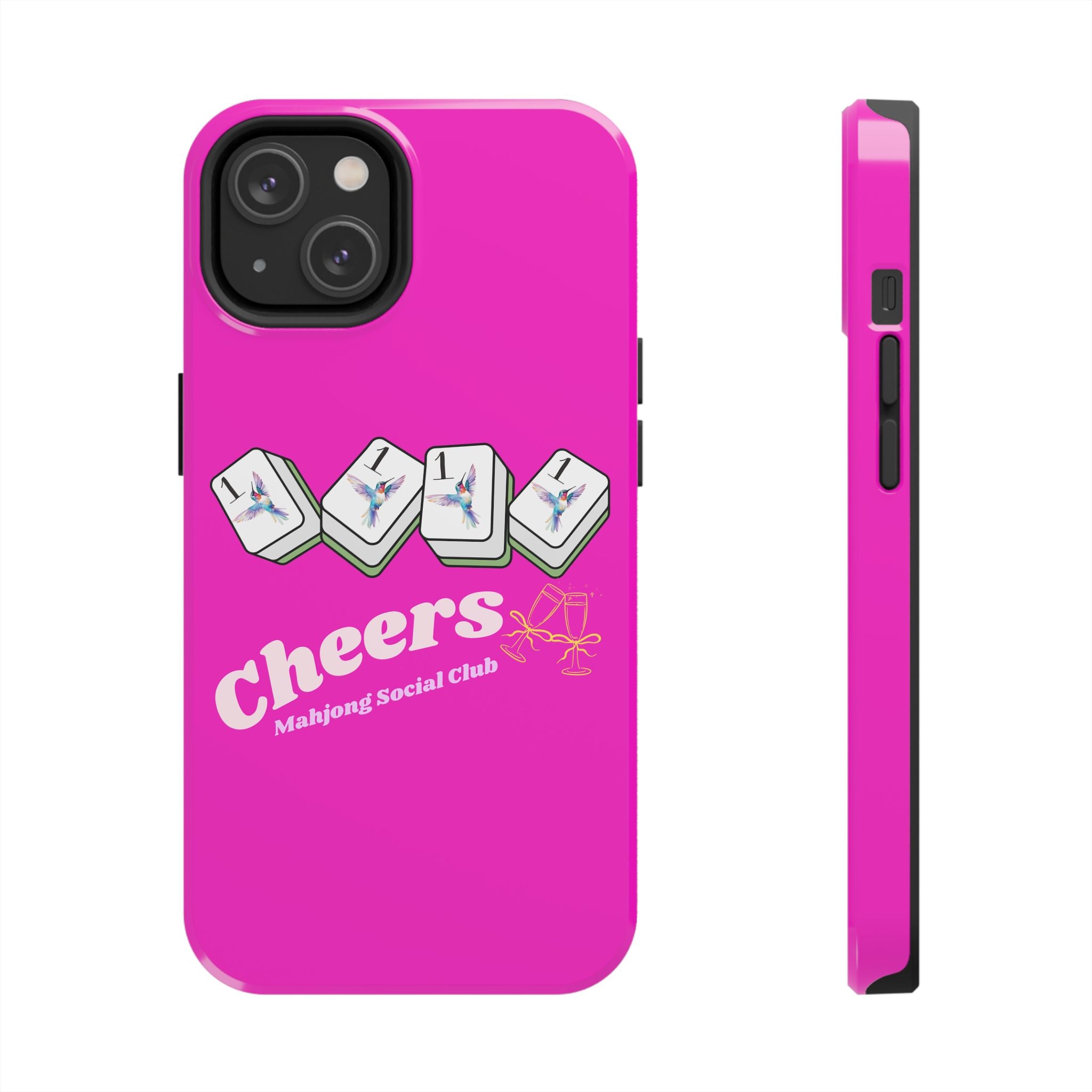 Mahjong Cheers- Pink