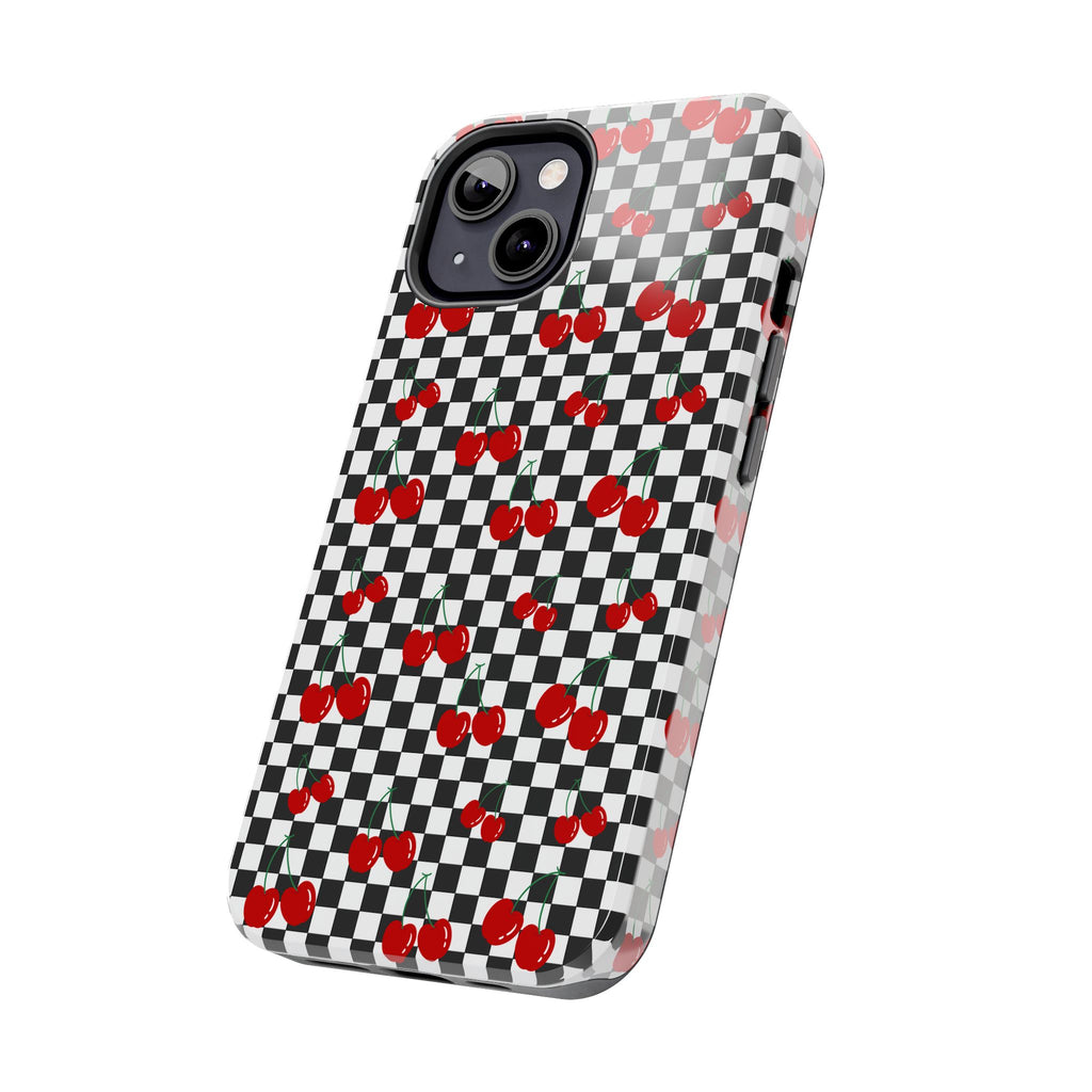 Black and White Checkered Cherries
